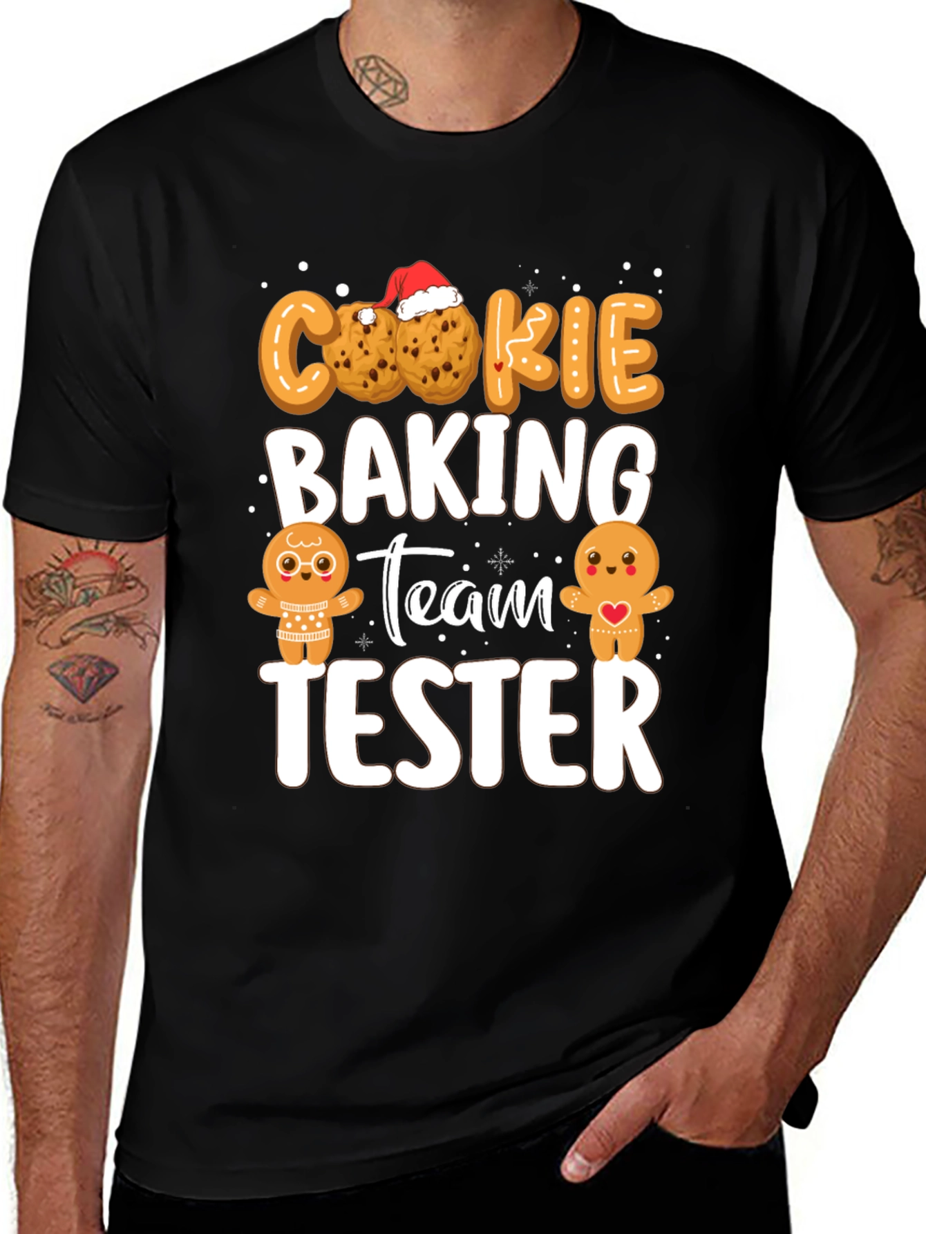 Cookie Baking Team Tester Holiday T-Shirt