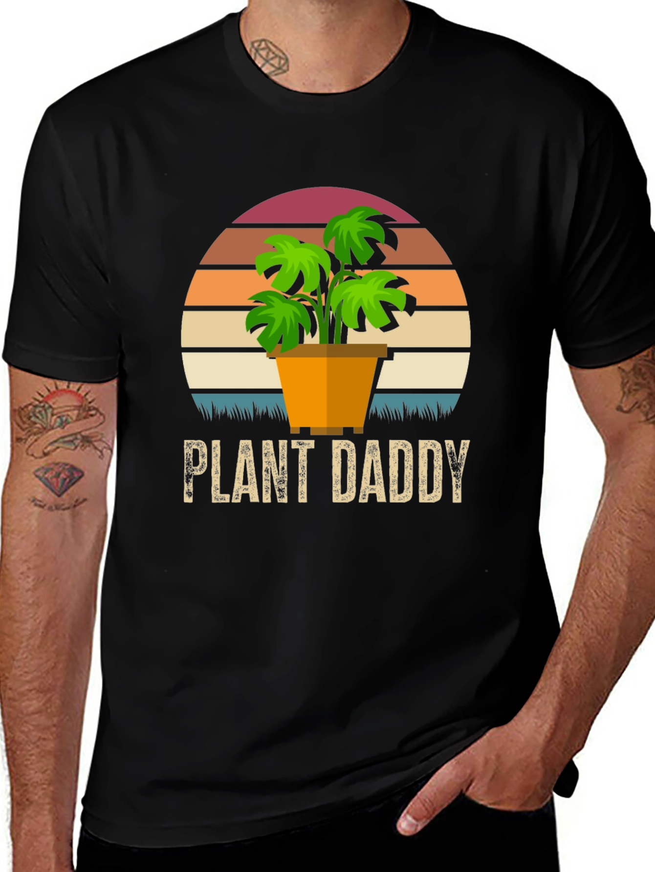 Plant Daddy Graphic Tee - Nature Lover Shirt