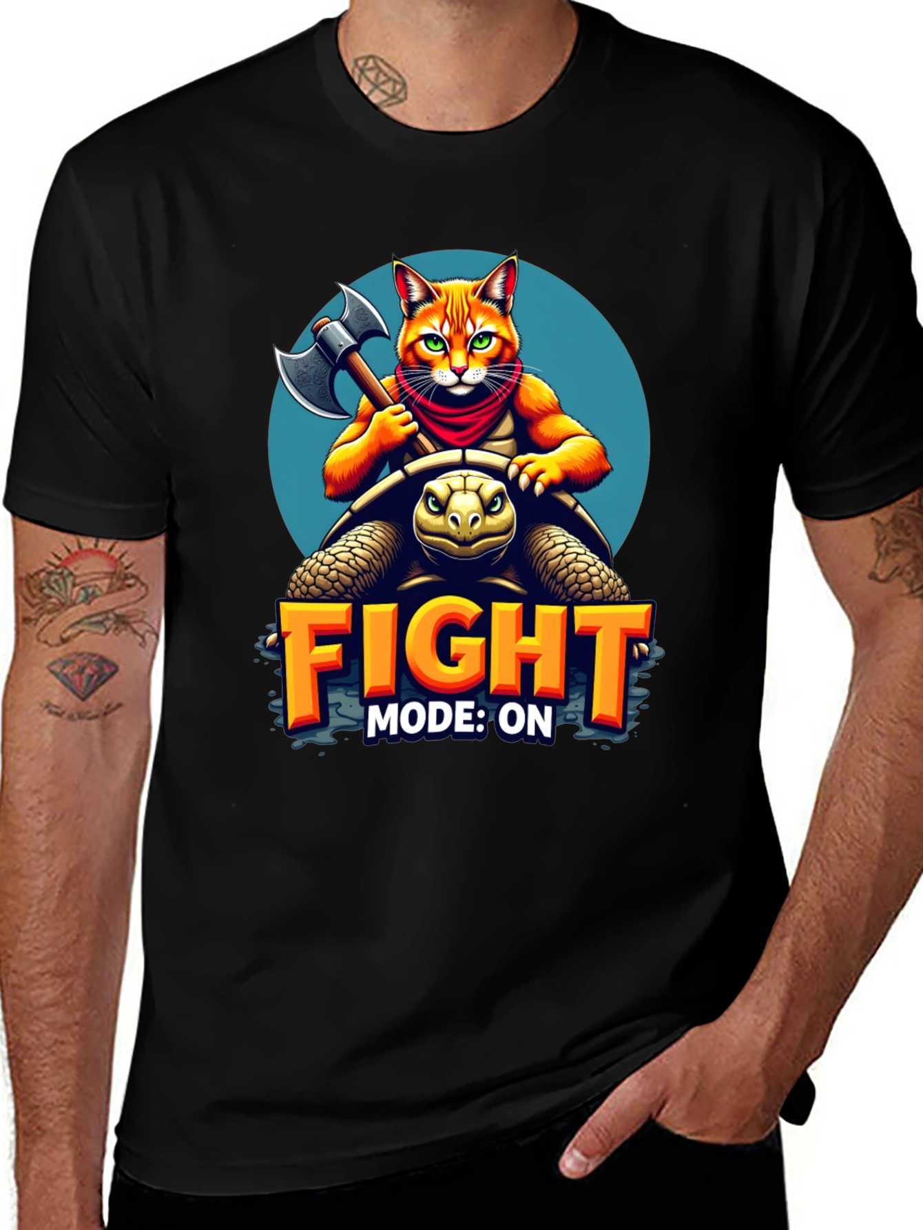Variant 18 of Fight Mode On T-Shirt