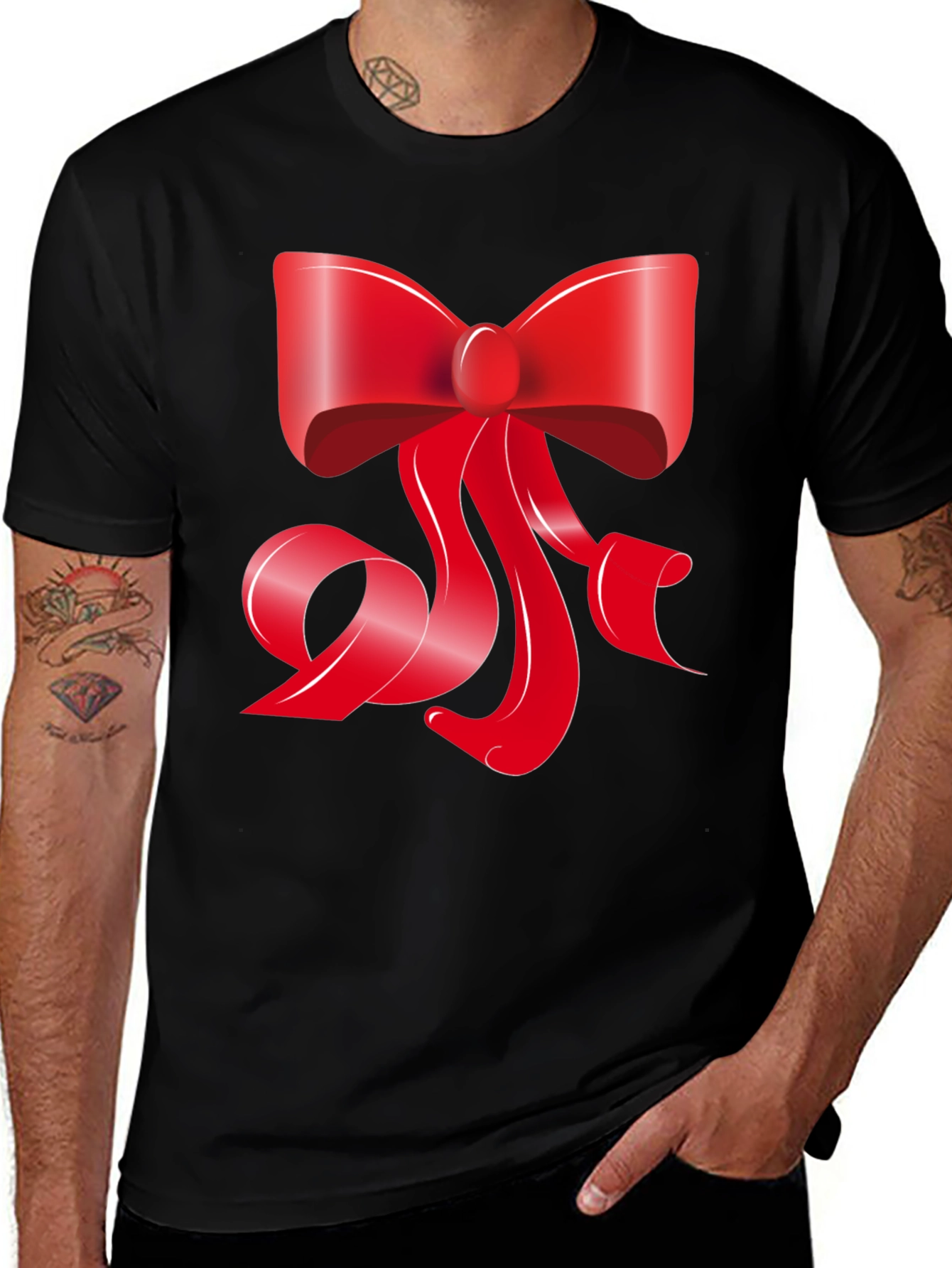 Variant 25 of Festive Bow Graphic Tee