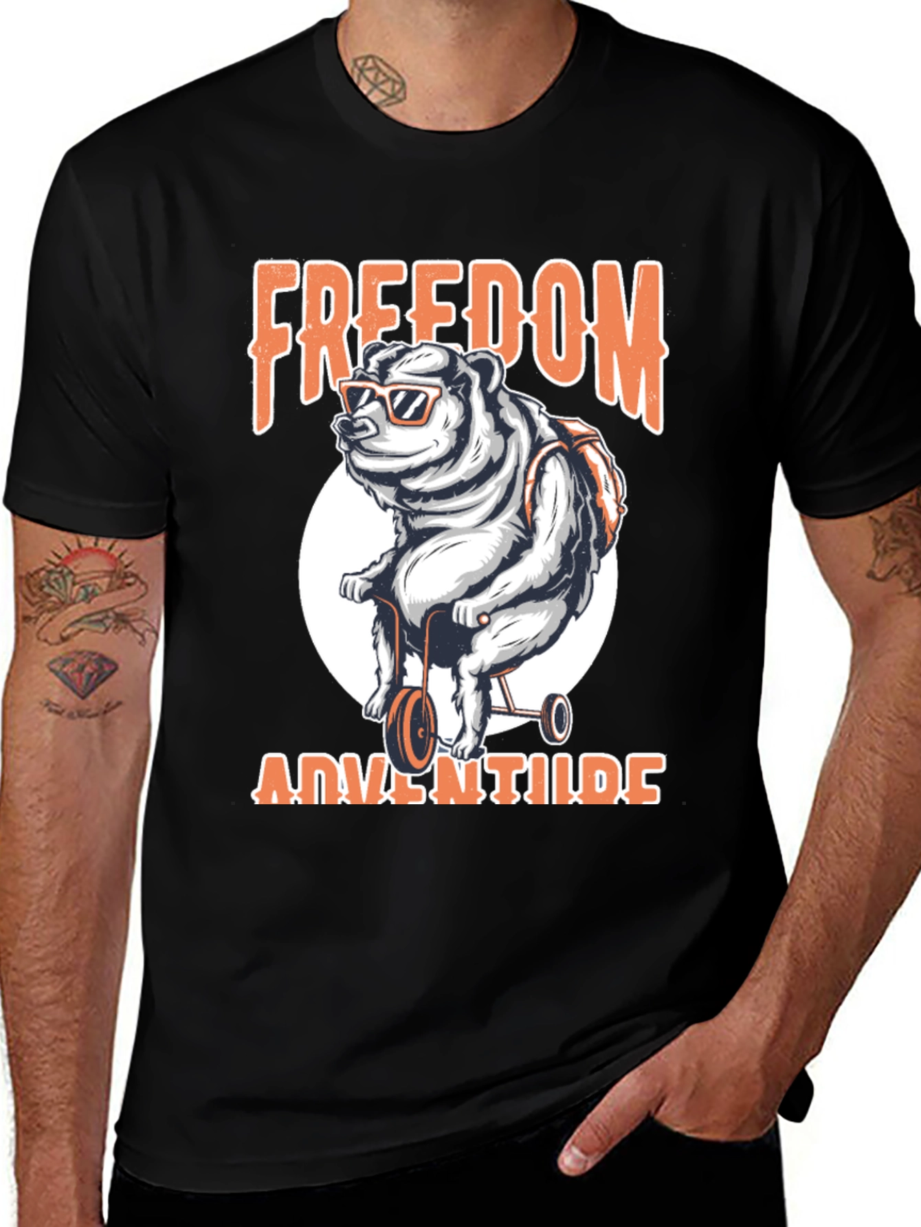 Variant 9 of Freedom Adventure Bear T-Shirt