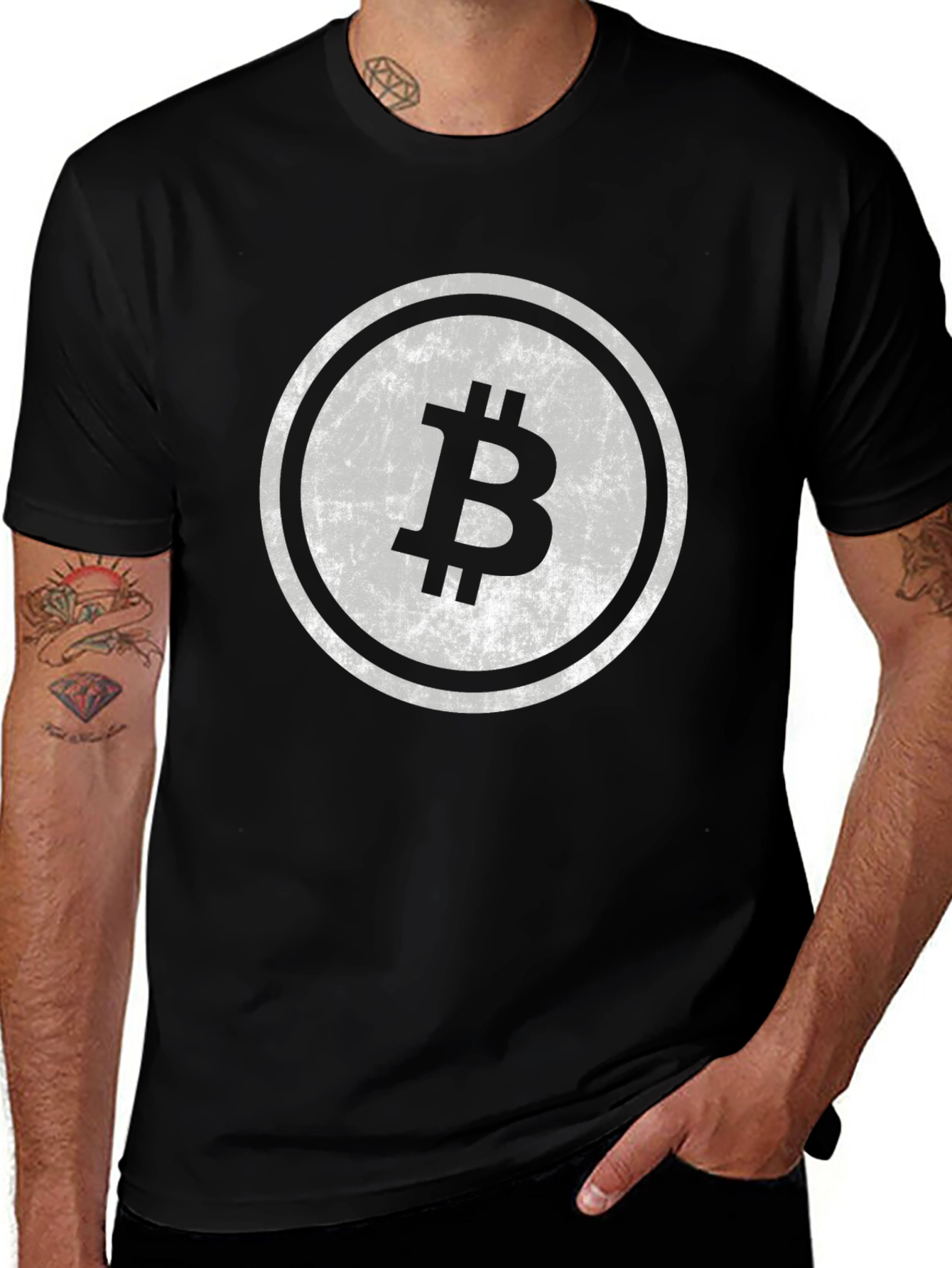 Bitcoin Logo T-Shirt - Crypto Currency Tee