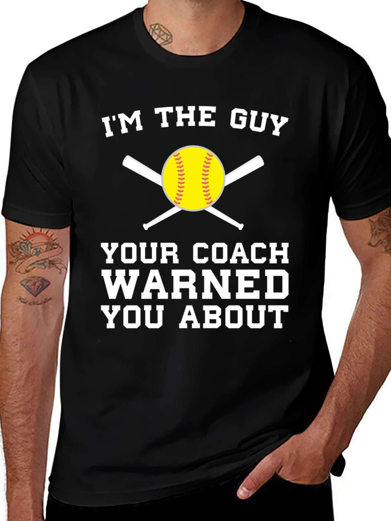 Variant 17 of I'm the Guy Your Coach Warned You About T-Shirt