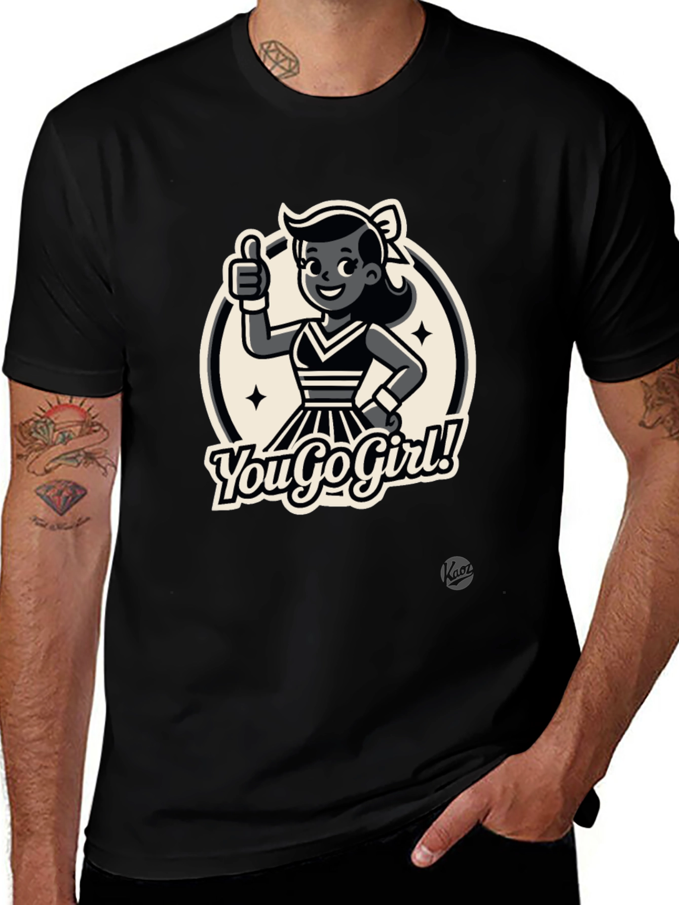 You Go Girl! Graphic T-Shirt - Unisex Cotton Tee