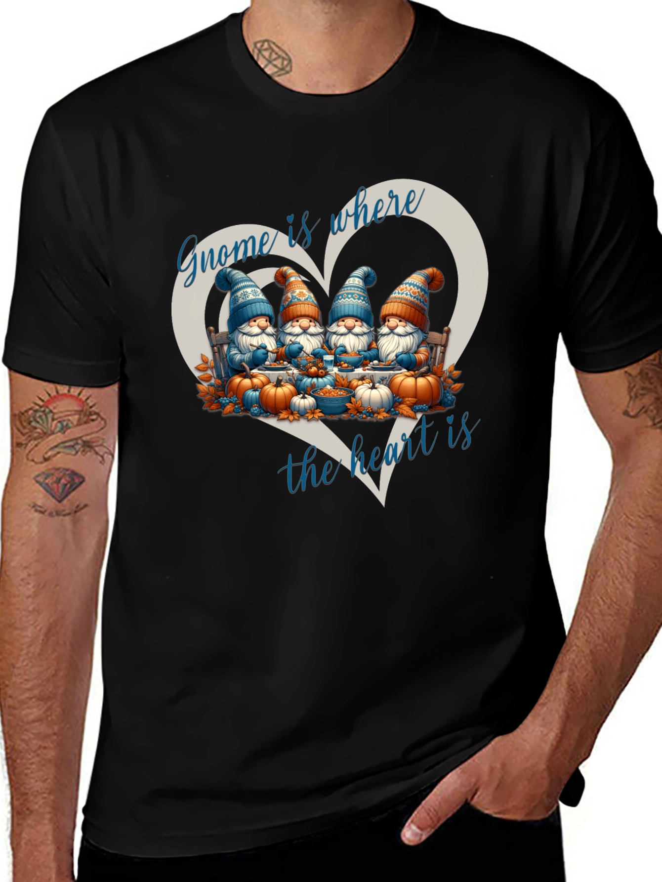 Variant 14 of Gnome is Where the Heart is T-Shirt