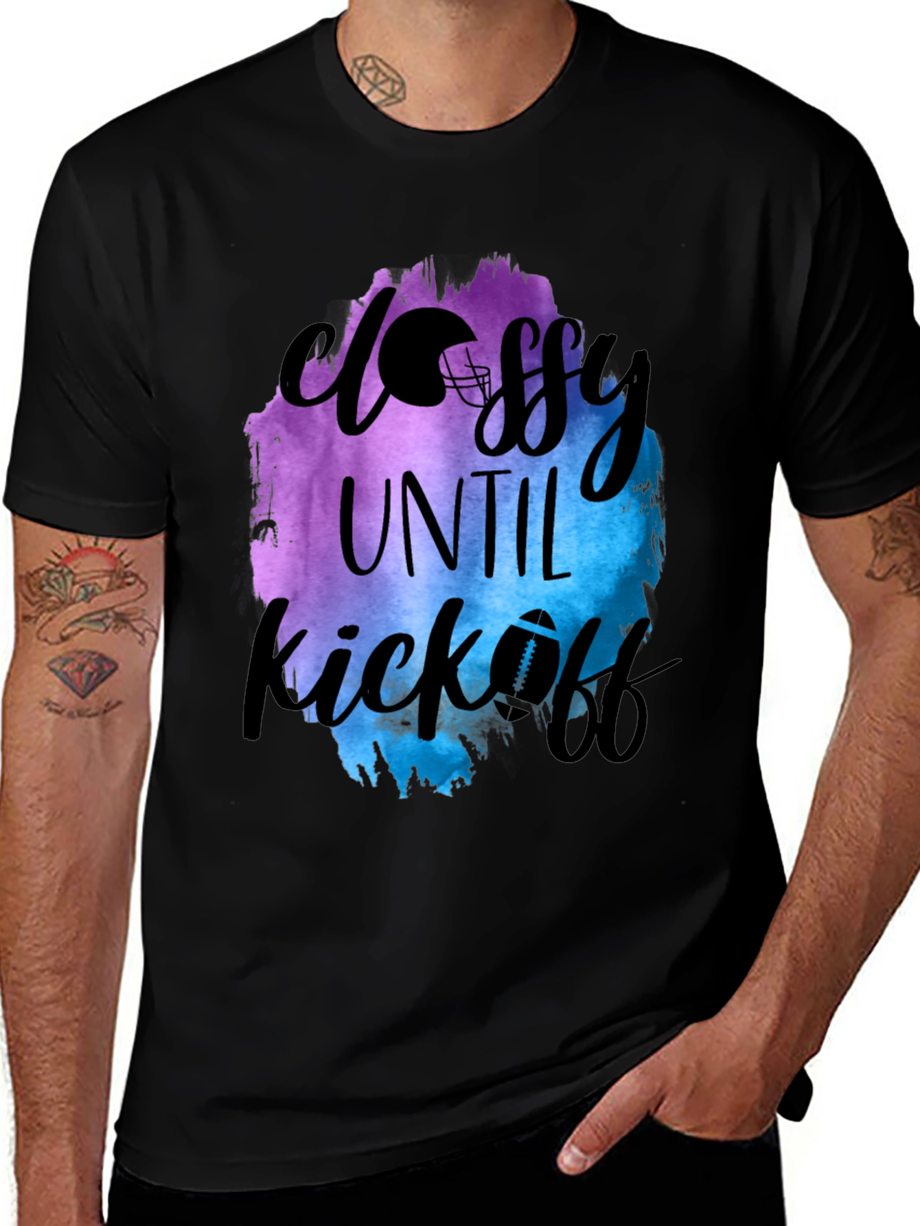 Classy Until Kickoff T-Shirt
