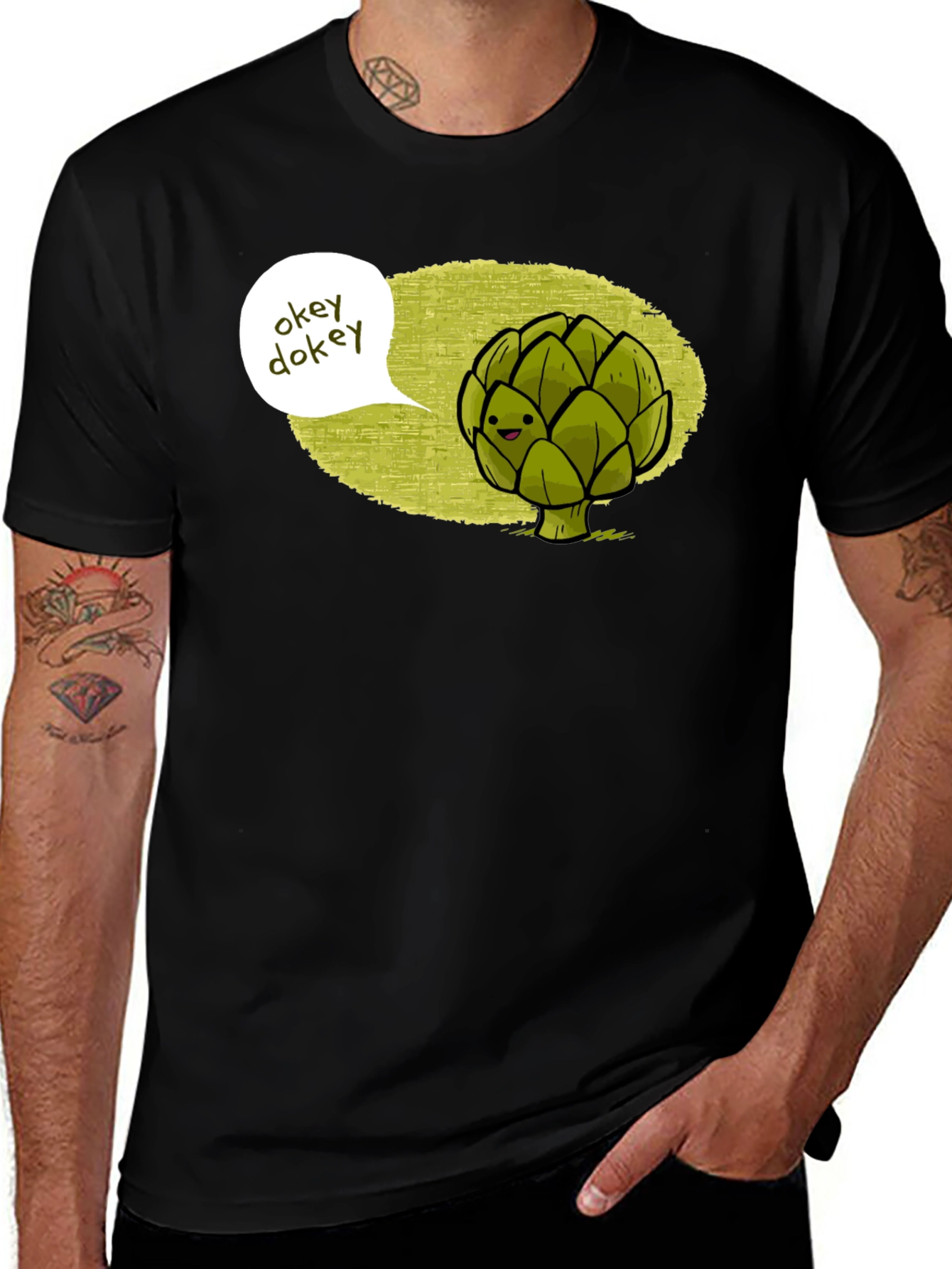 Variant 14 of Okey Dokey Artichoke Graphic Tee