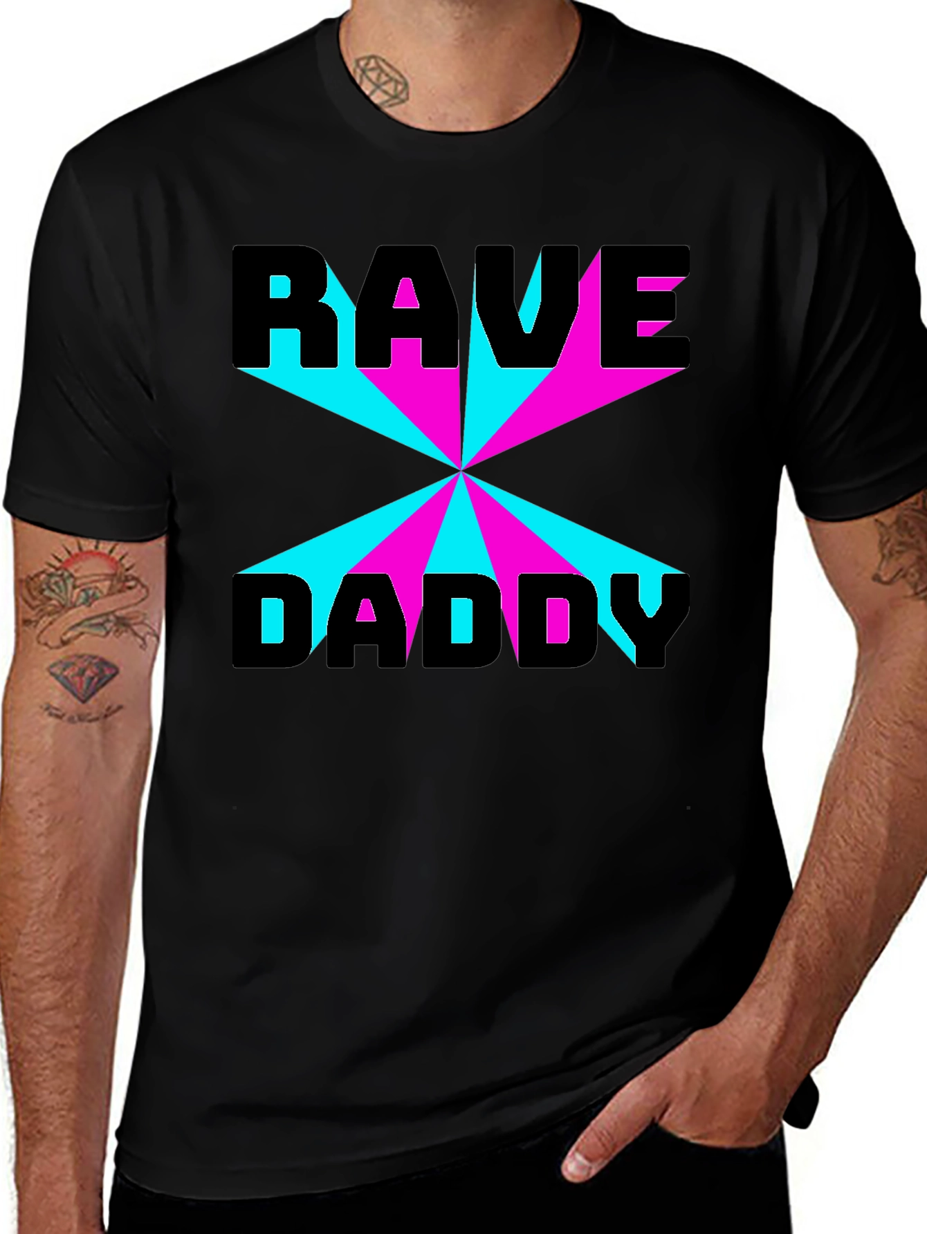 Variant 21 of Rave Daddy Graphic T-Shirt