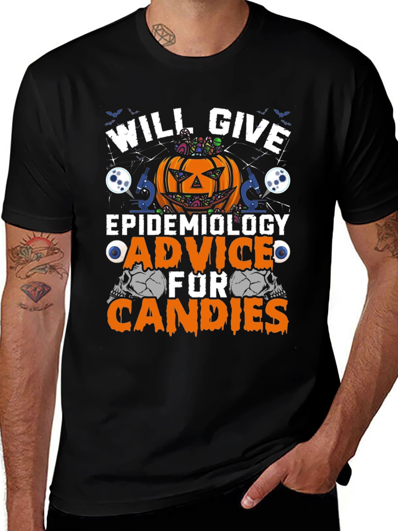 Halloween Epidemiology Advice T-Shirt