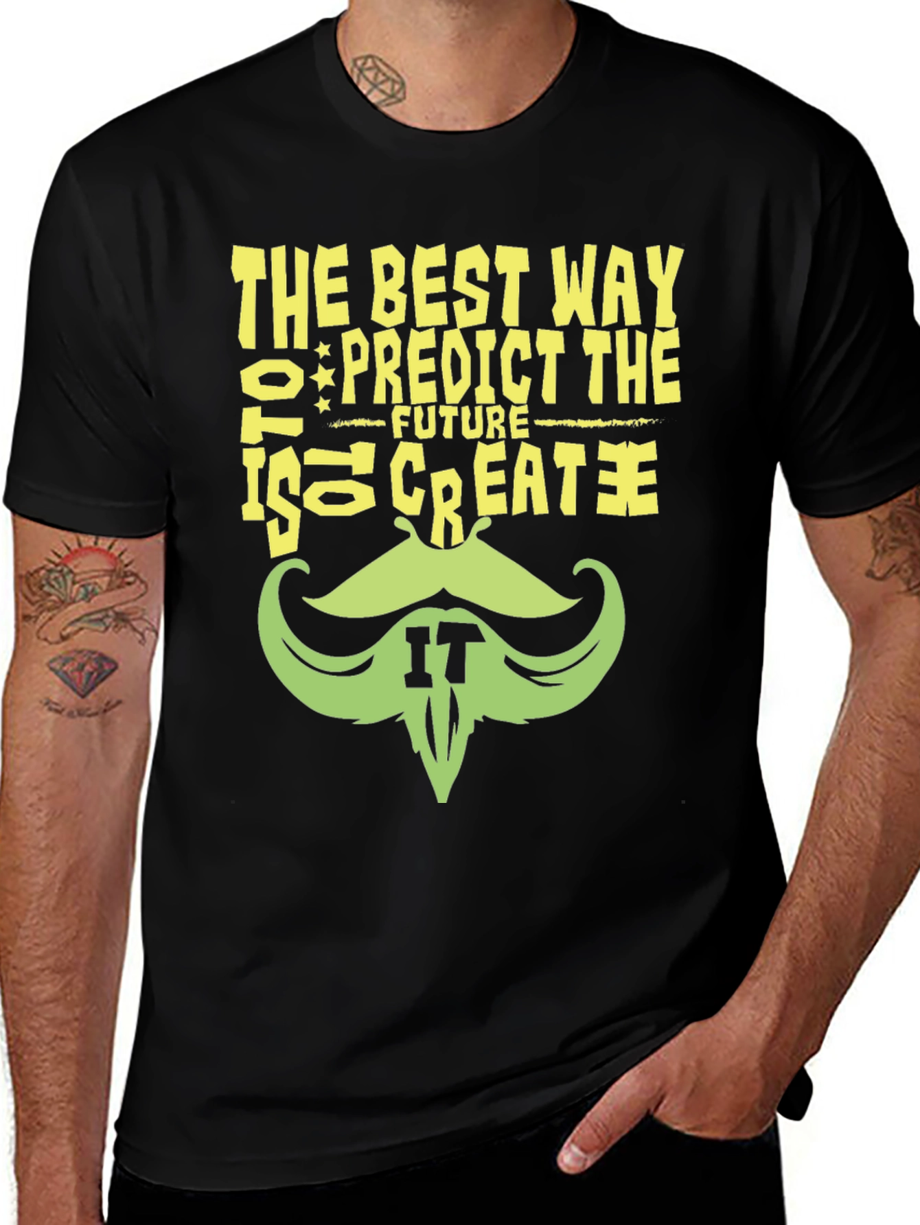 Variant 28 of The Best Way to Predict the Future T-Shirt