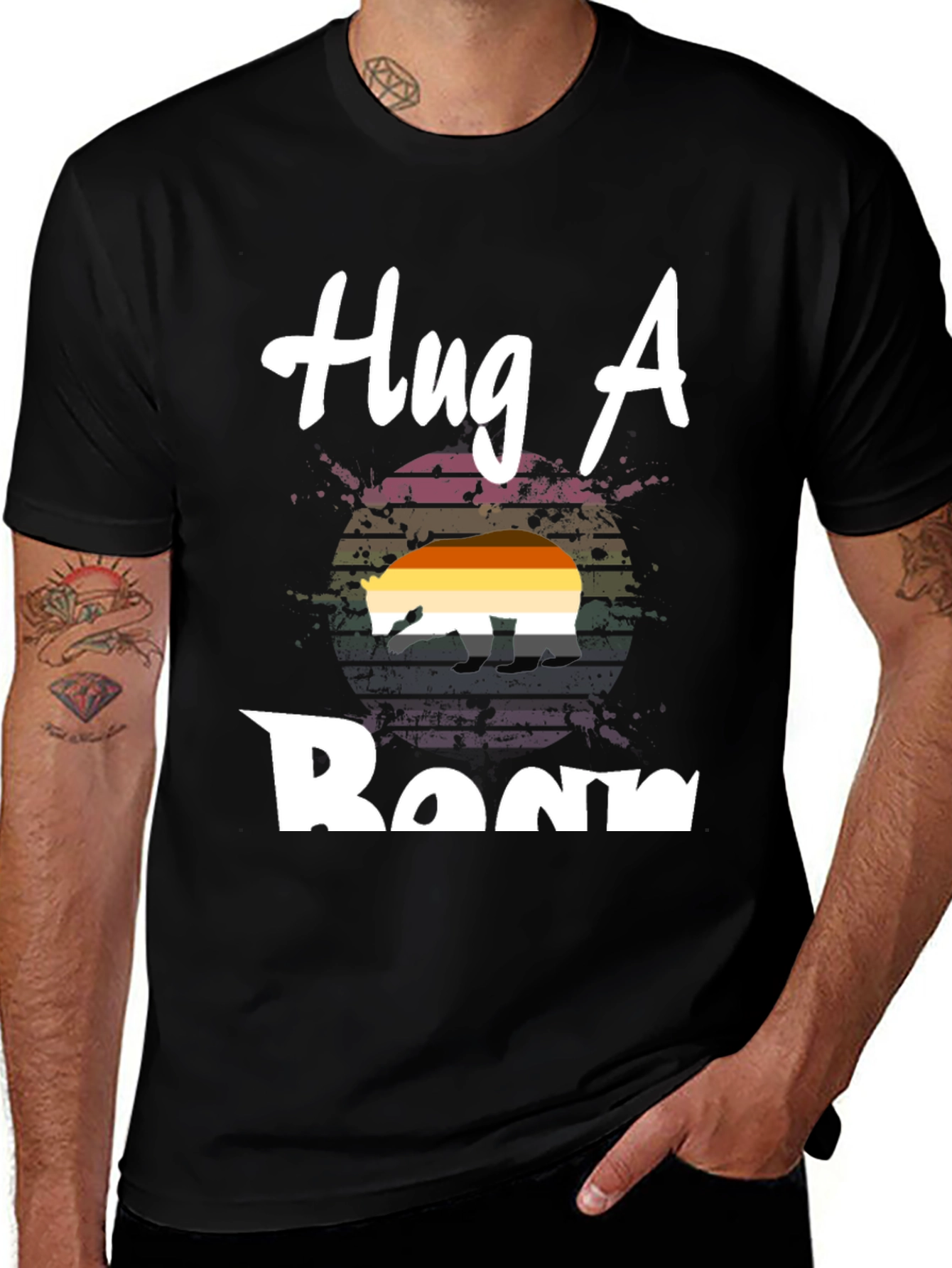 Variant 6 of Hug A Bear Pride T-Shirt