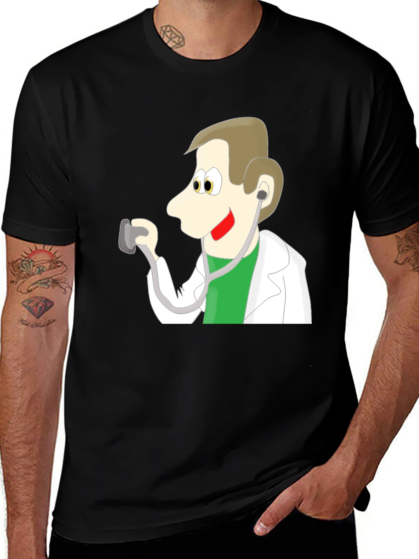 Variant 27 of Doctor Cartoon Graphic T-Shirt