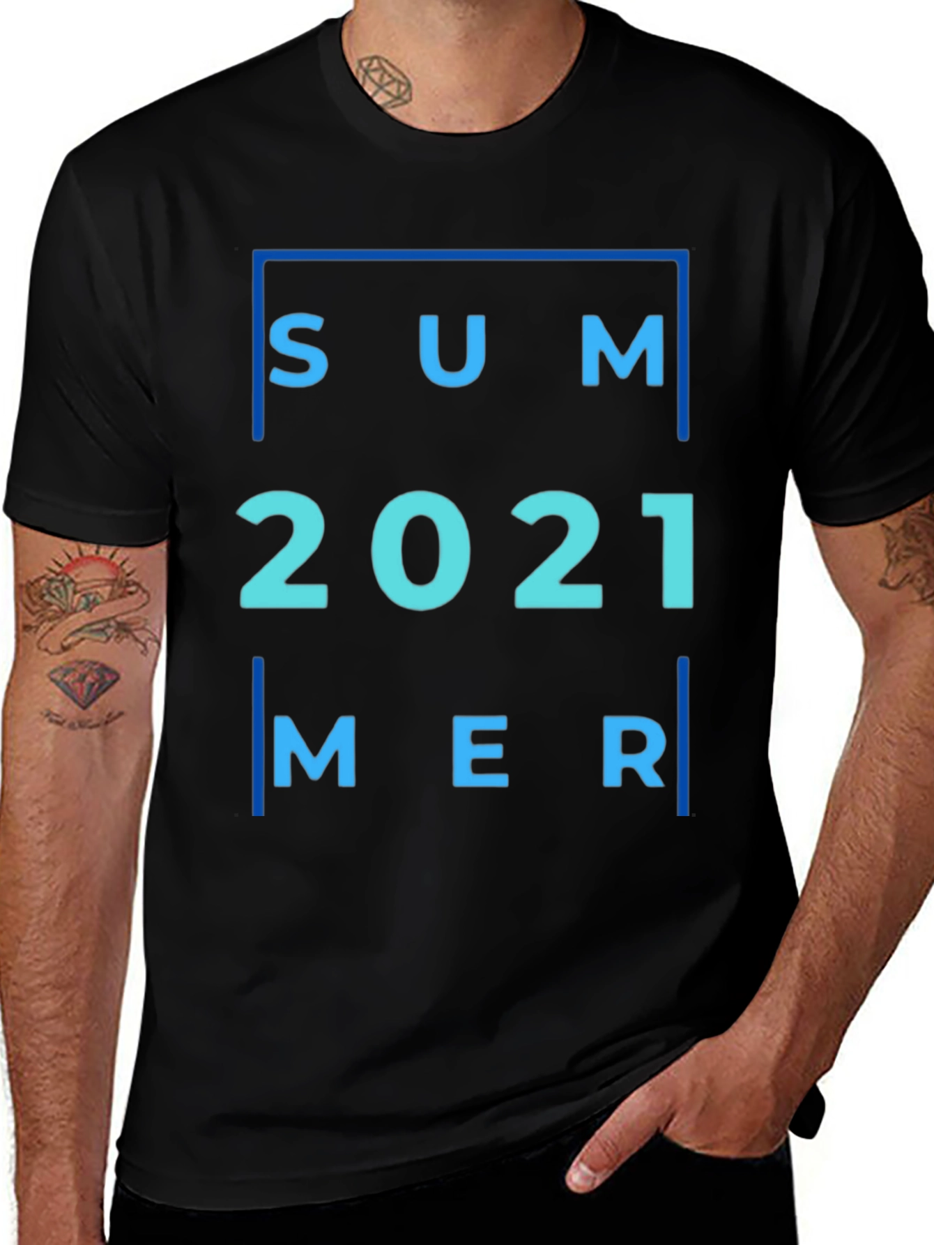 Summer 2021 Graphic Tee - Black