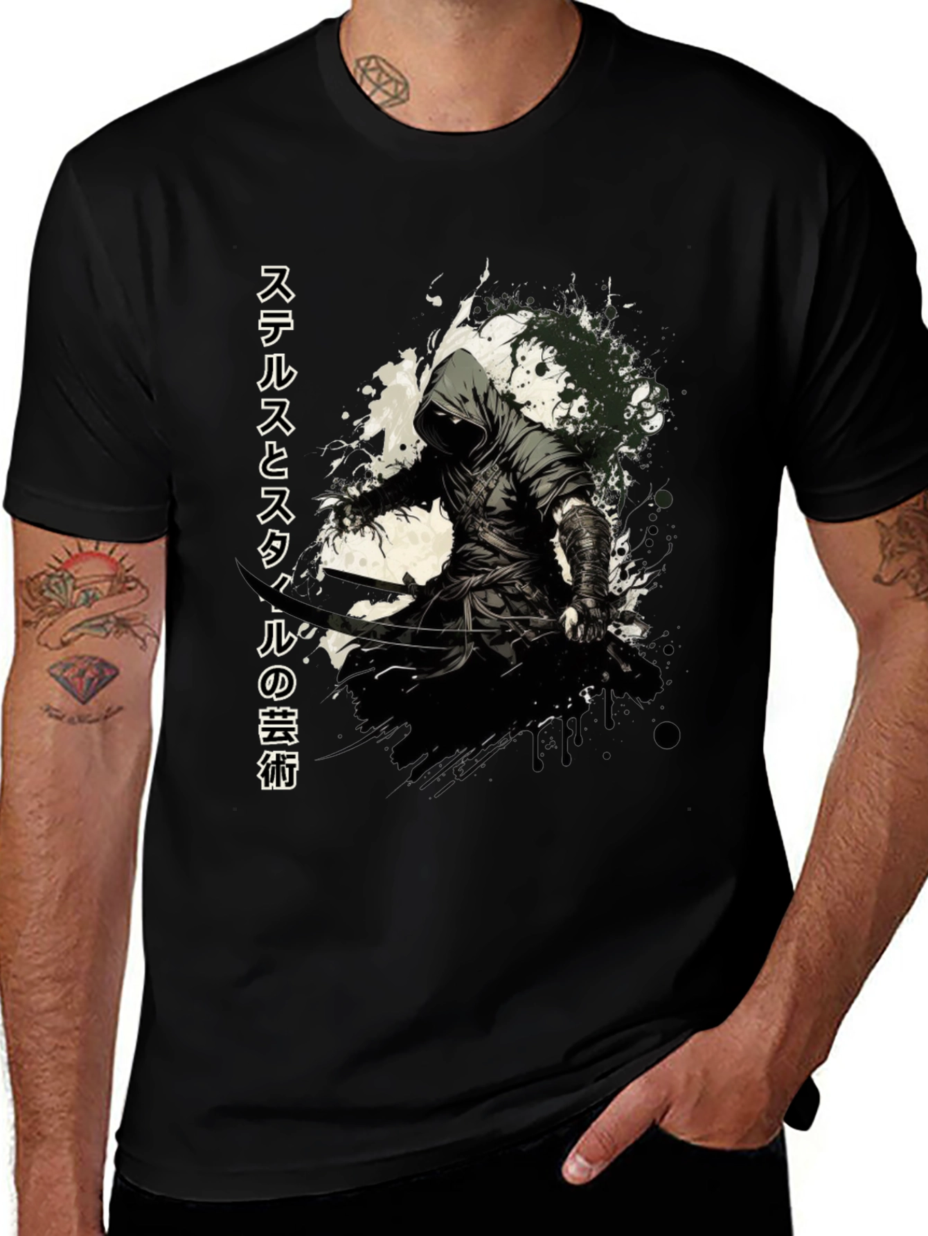 Stealth Assassin Graphic T-Shirt