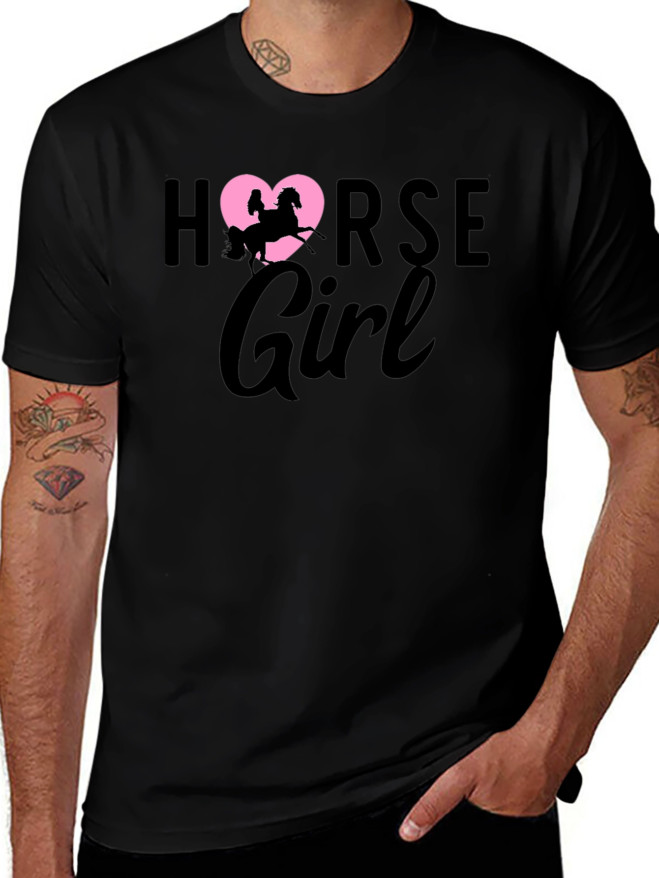 Variant 8 of Horse Girl T-Shirt - Equestrian Rider Tee
