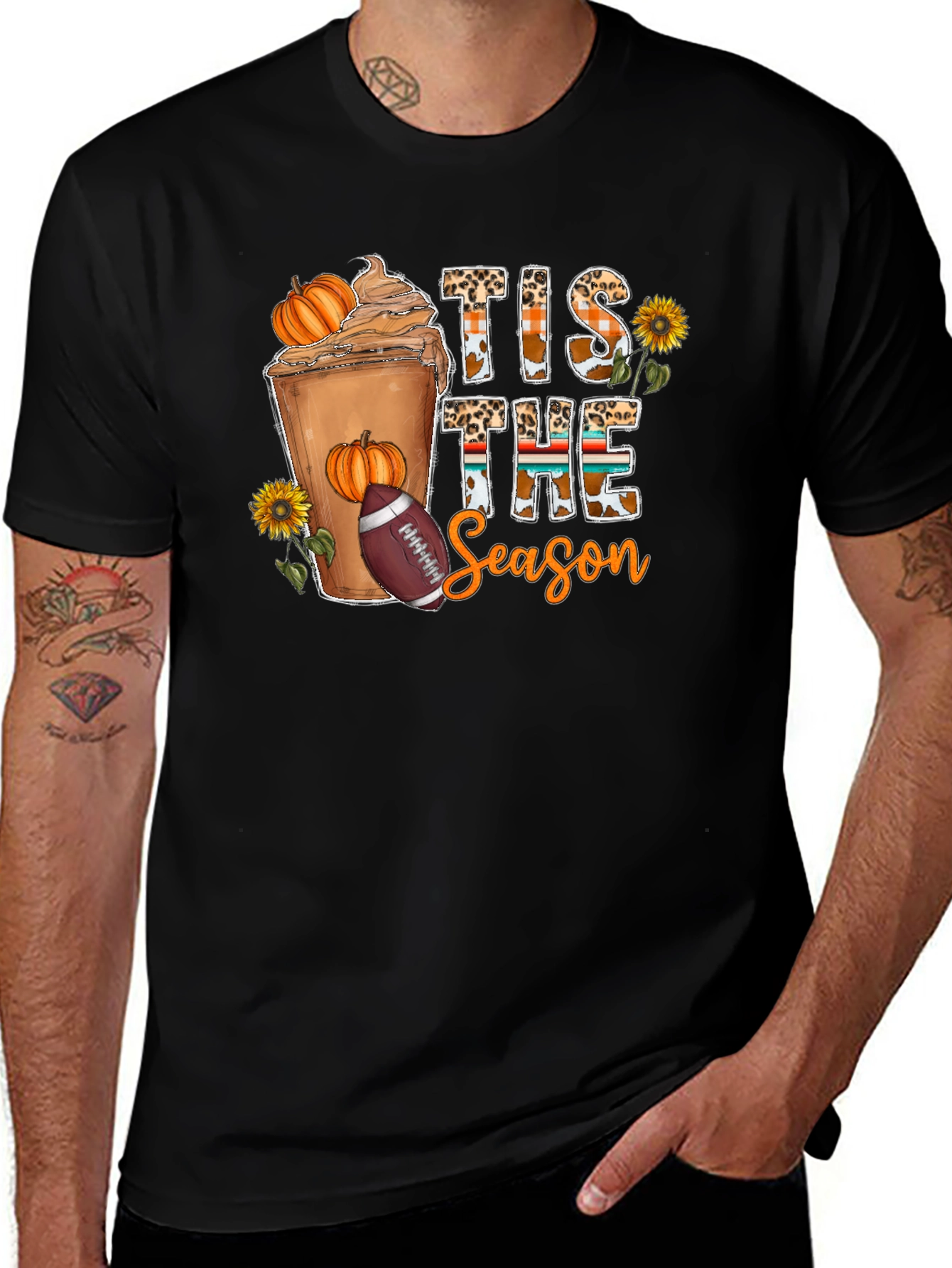 Variant 28 of Tis The Season Fall Coffee T-Shirt