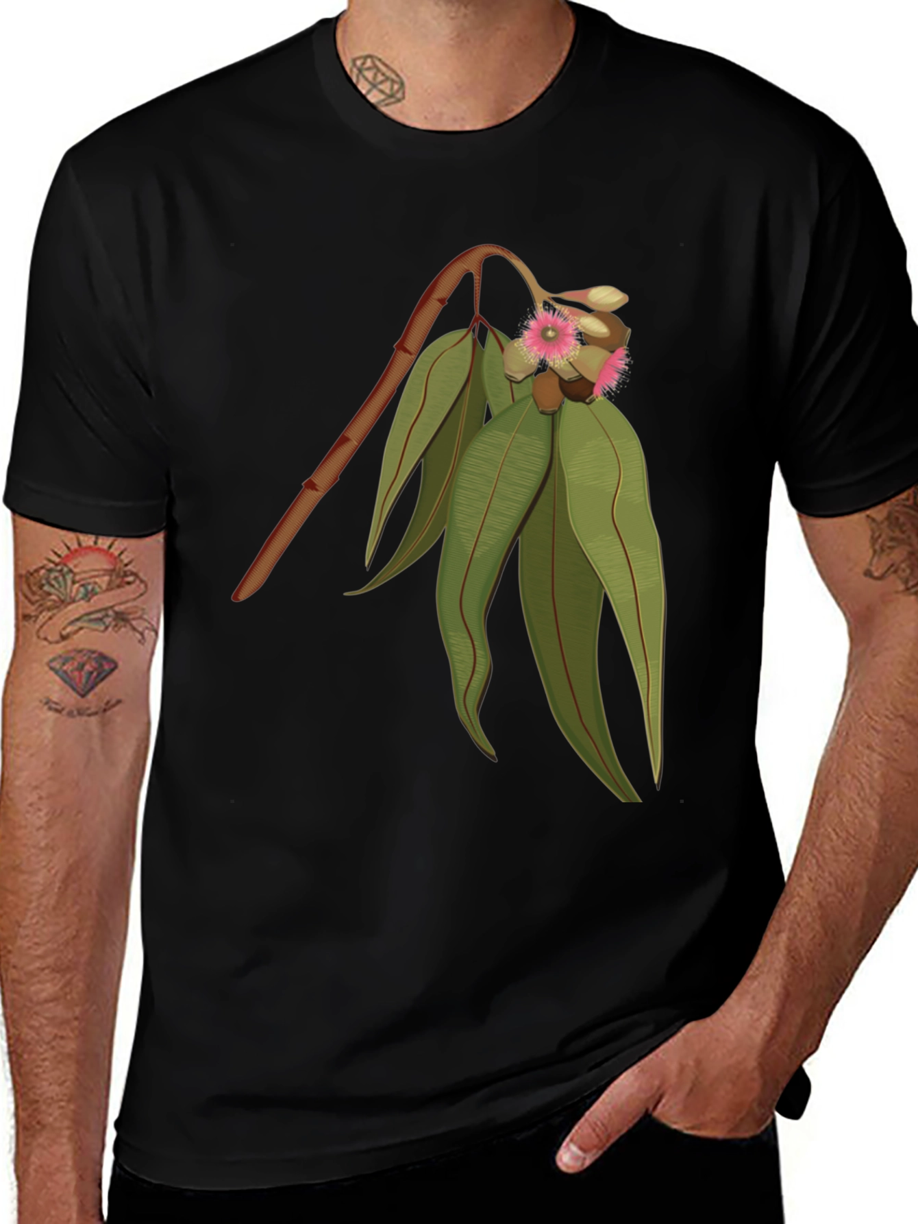 Variant 29 of Eucalyptus Branch T-Shirt