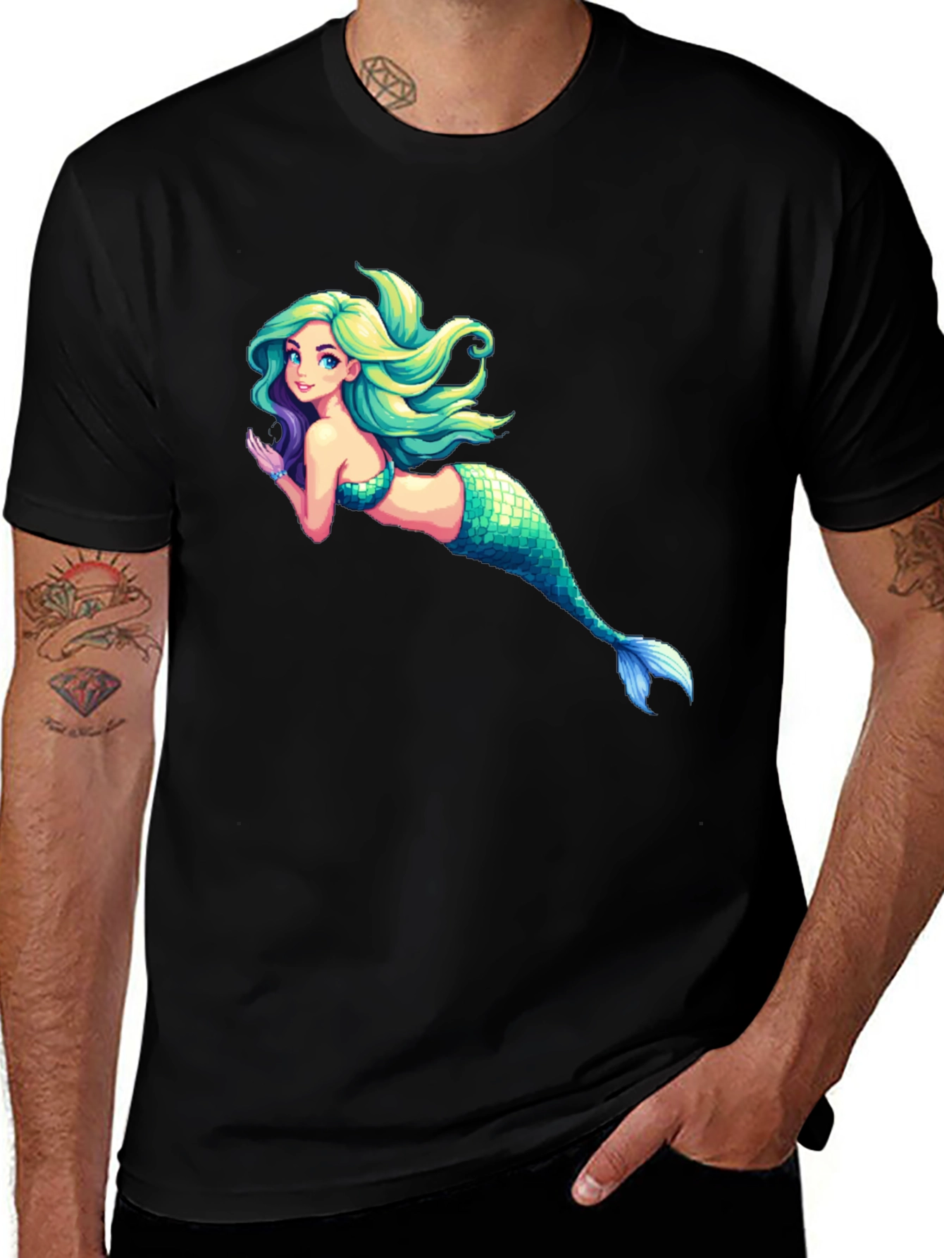 Variant 20 of Mermaid Graphic Tee - Stylish & Unique