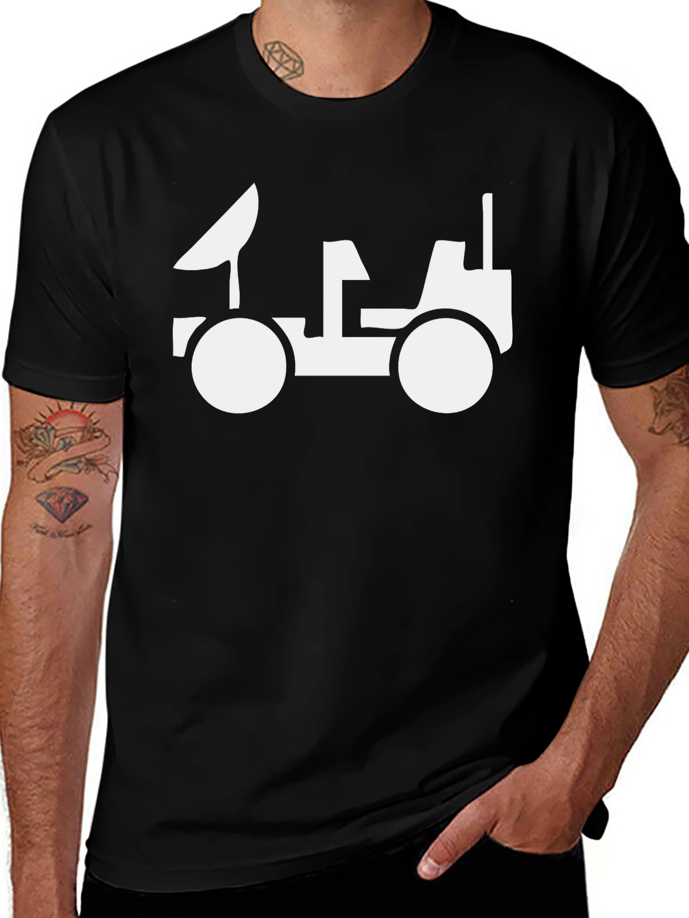 Mars Rover Graphic T-Shirt - Space Exploration Tee