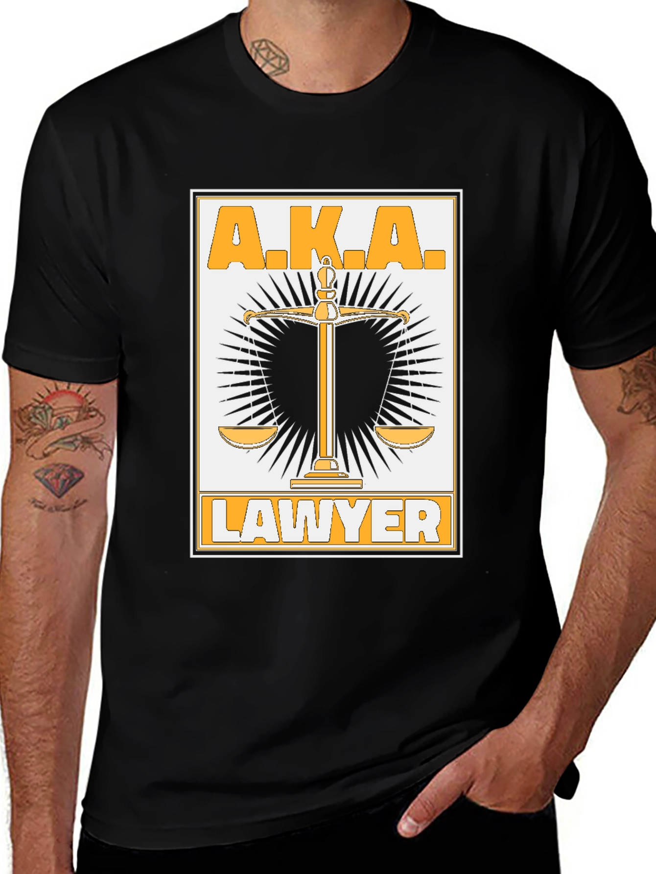 A.K.A. Lawyer Graphic T-Shirt