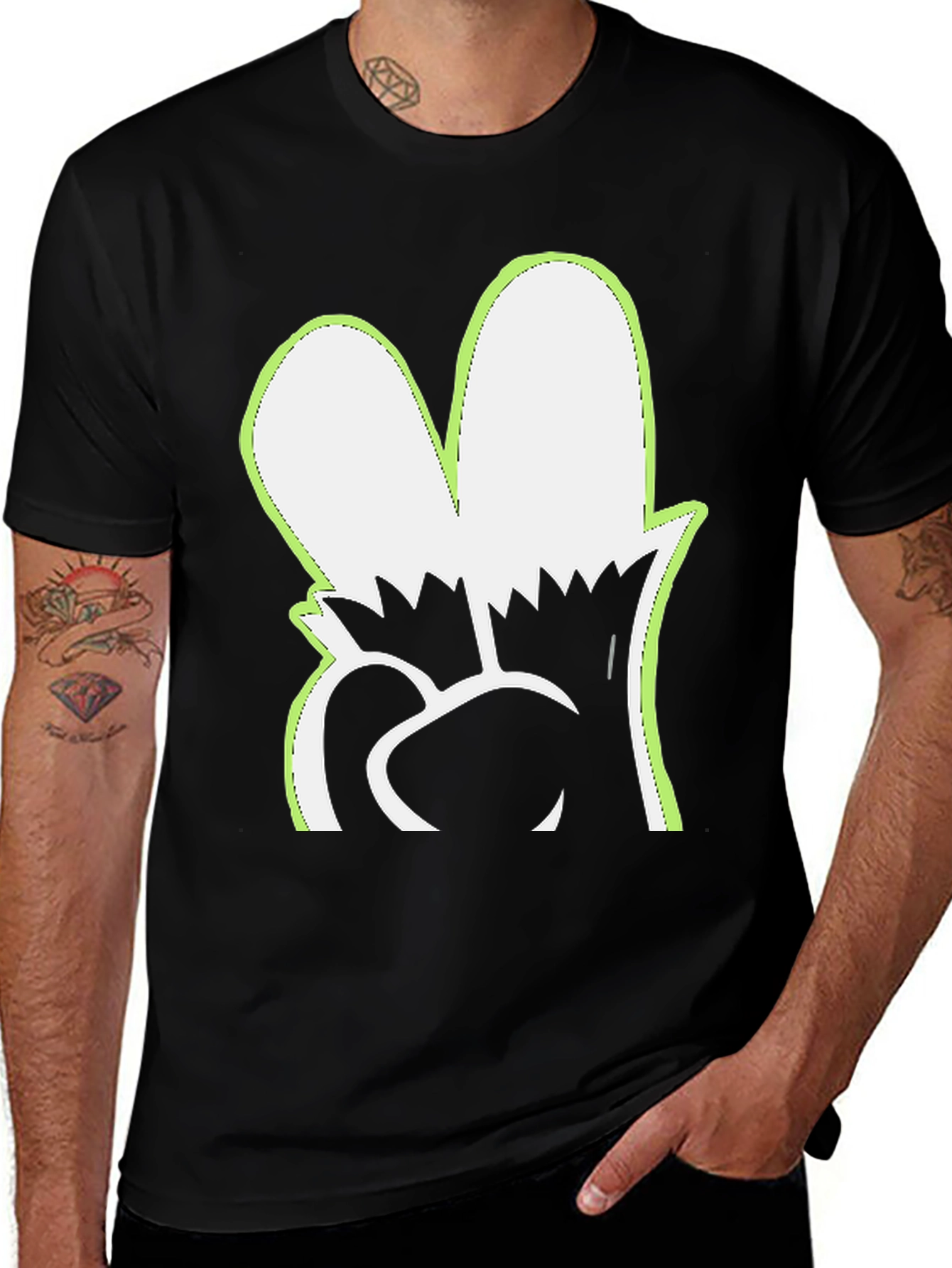 Variant 11 of Cool Graphic Tee - Peace Sign