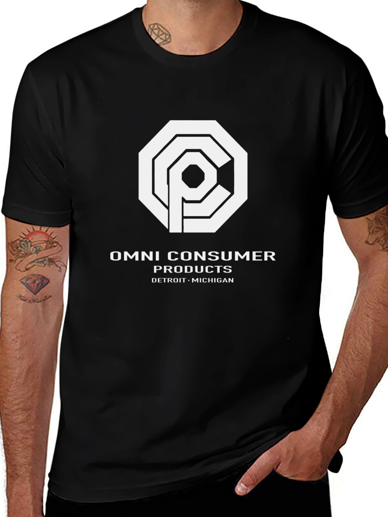 Omni Consumer Products T-Shirt - Detroit, Michigan