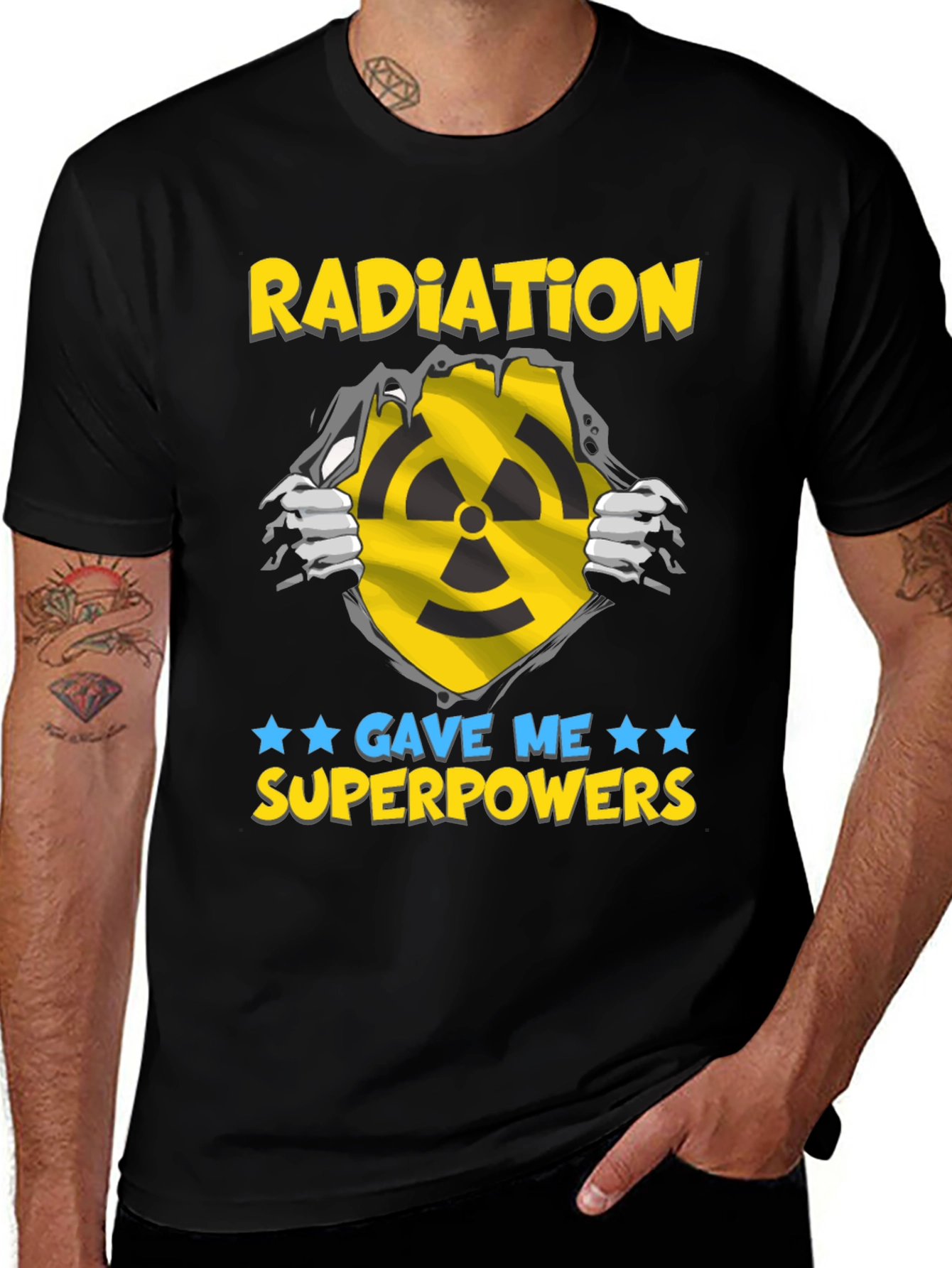 Radiation Gave Me Superpowers T-Shirt