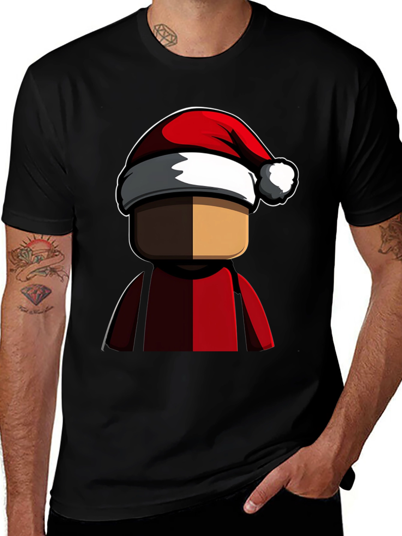 Festive Blockhead Tee: Christmas Edition