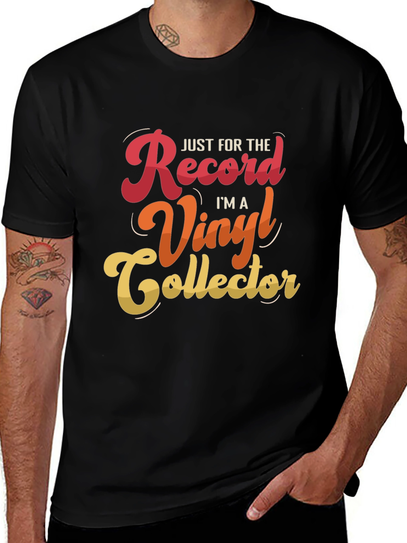 Variant 19 of Vinyl Collector T-Shirt - Record Lover Tee