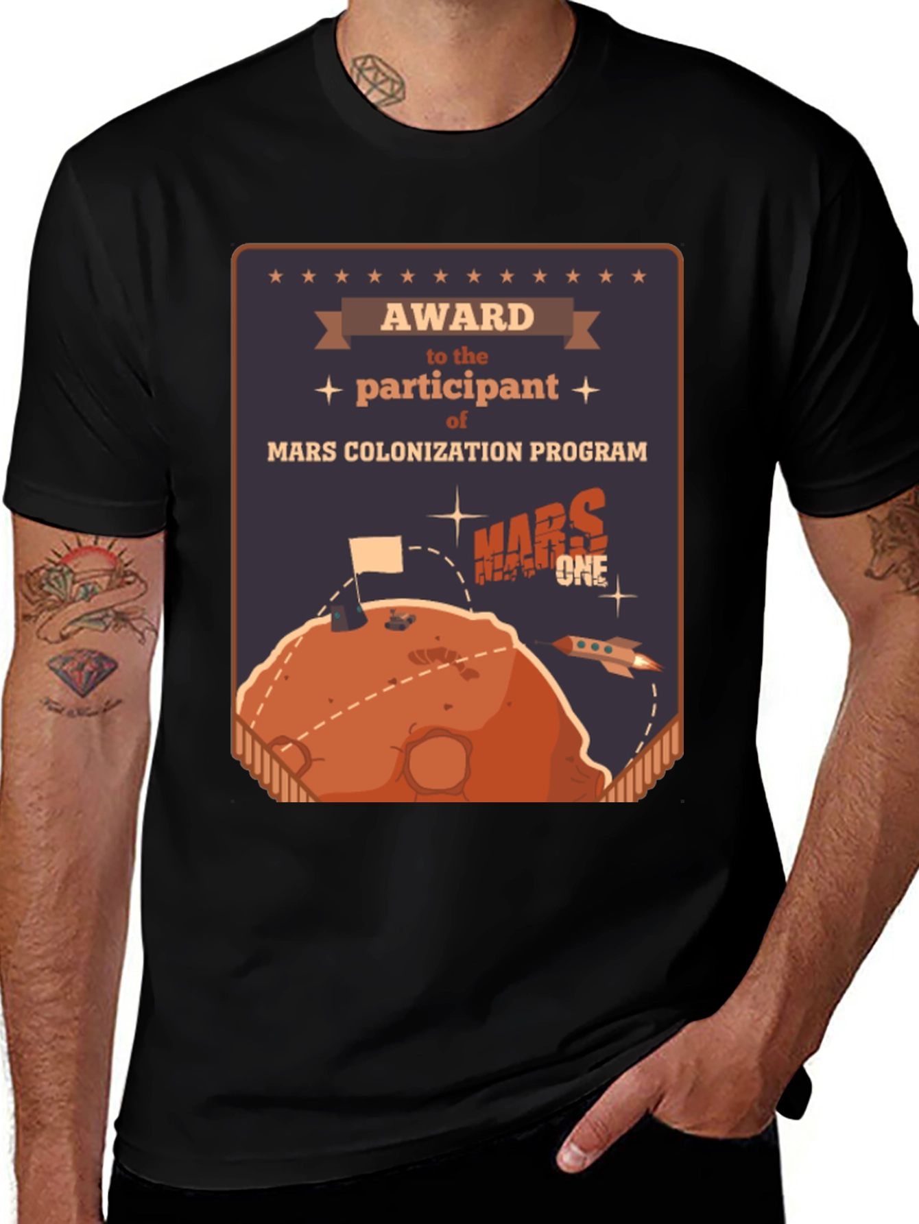 Mars Colonization Program T-Shirt