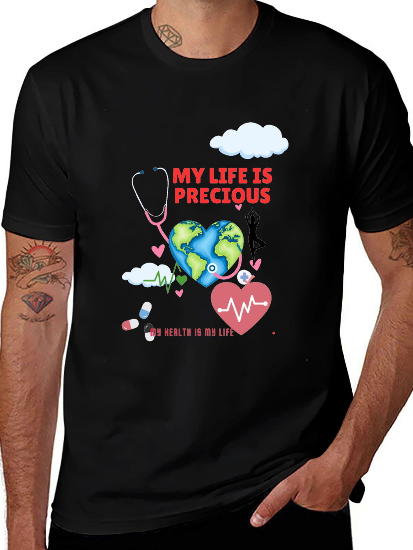 My Life is Precious Graphic Tee