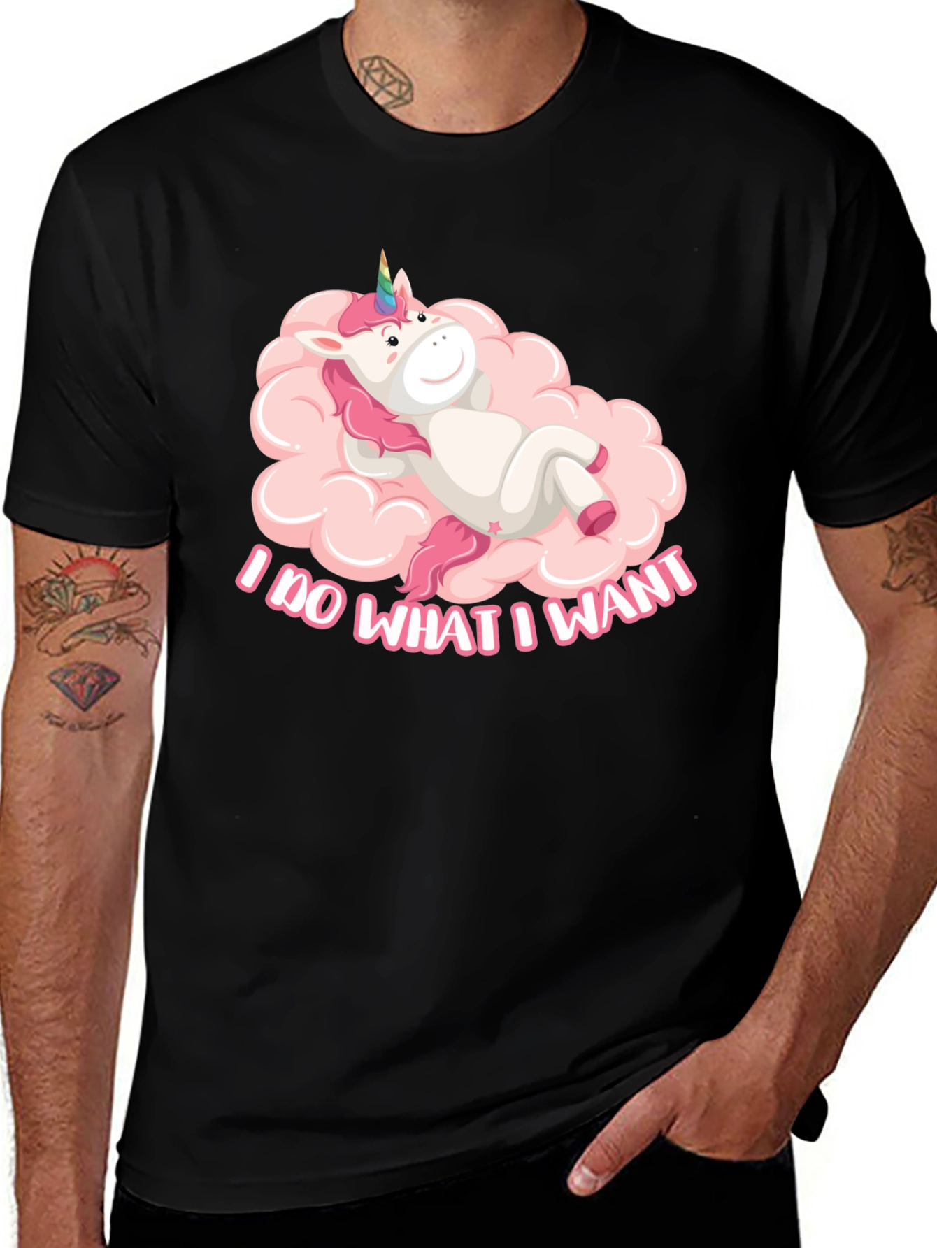 Variant 2 of Unicorn Cloud T-Shirt - I Do What I Want