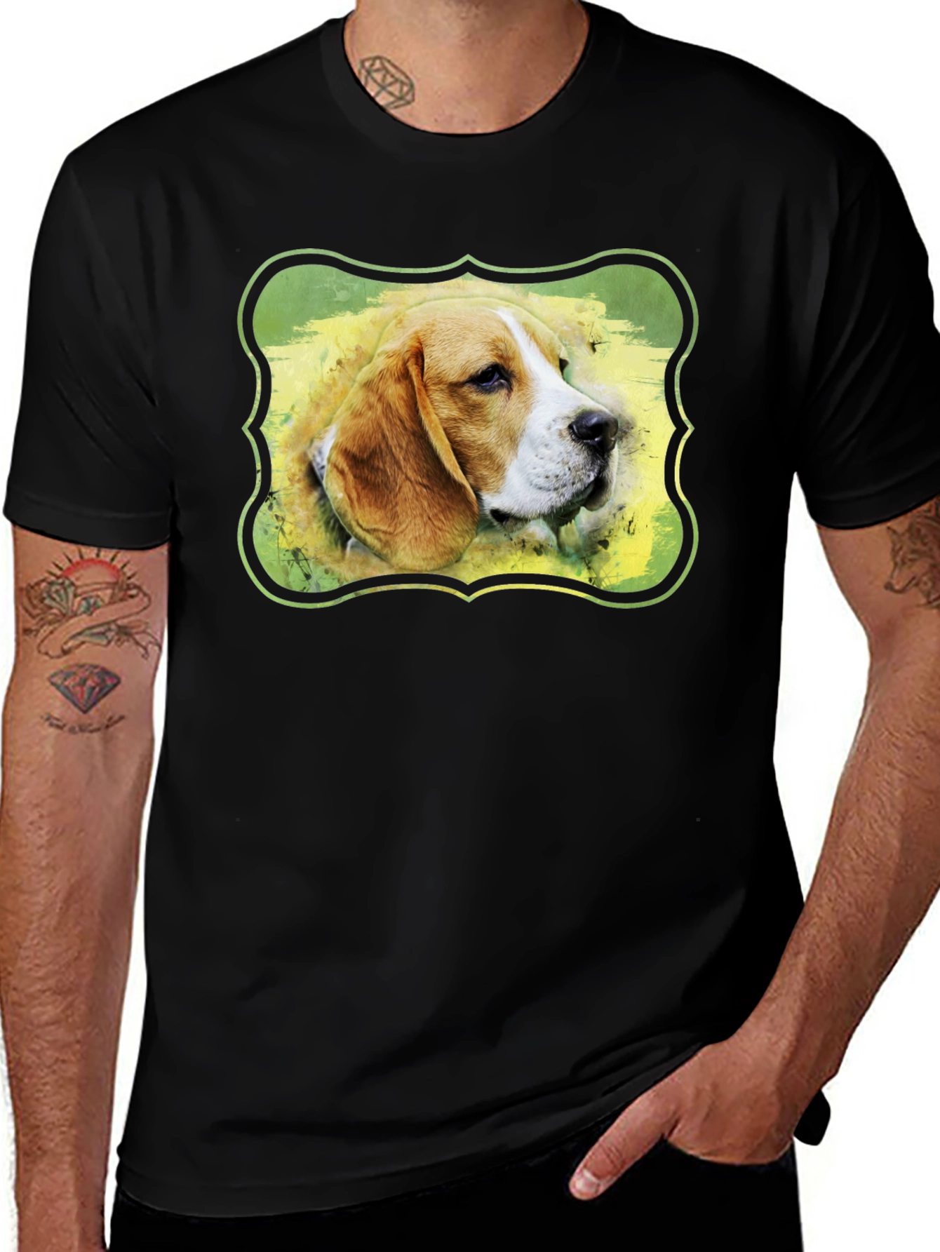 Beagle Dog Graphic T-Shirt
