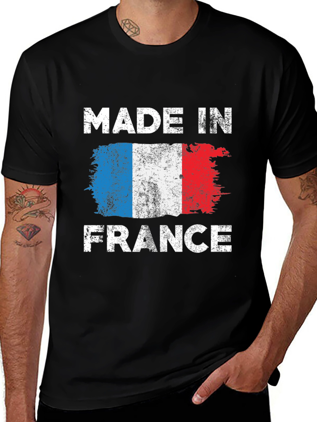 Made In France T-Shirt - French Flag Tee