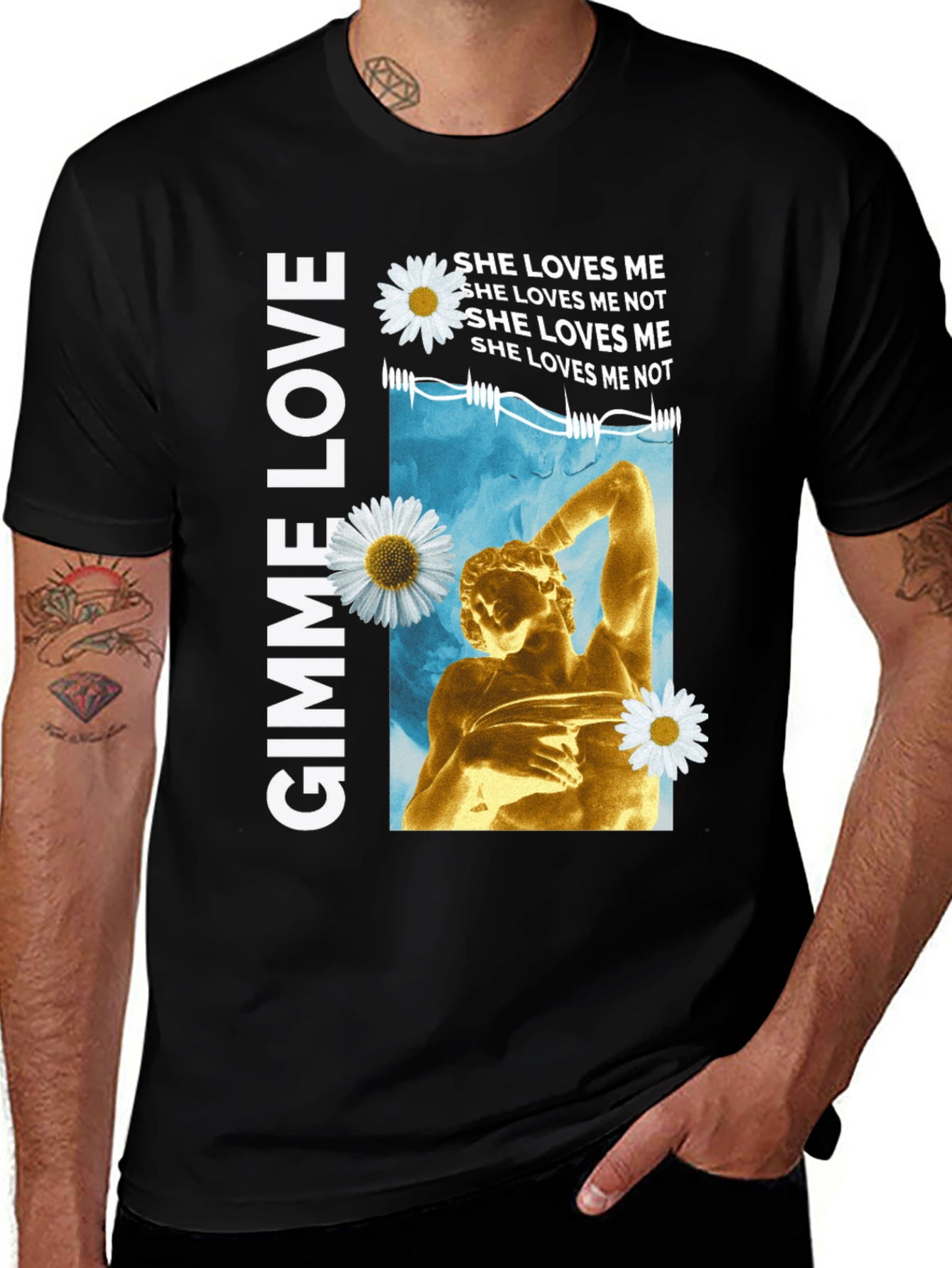 Variant 9 of Gimme Love Graphic Tee