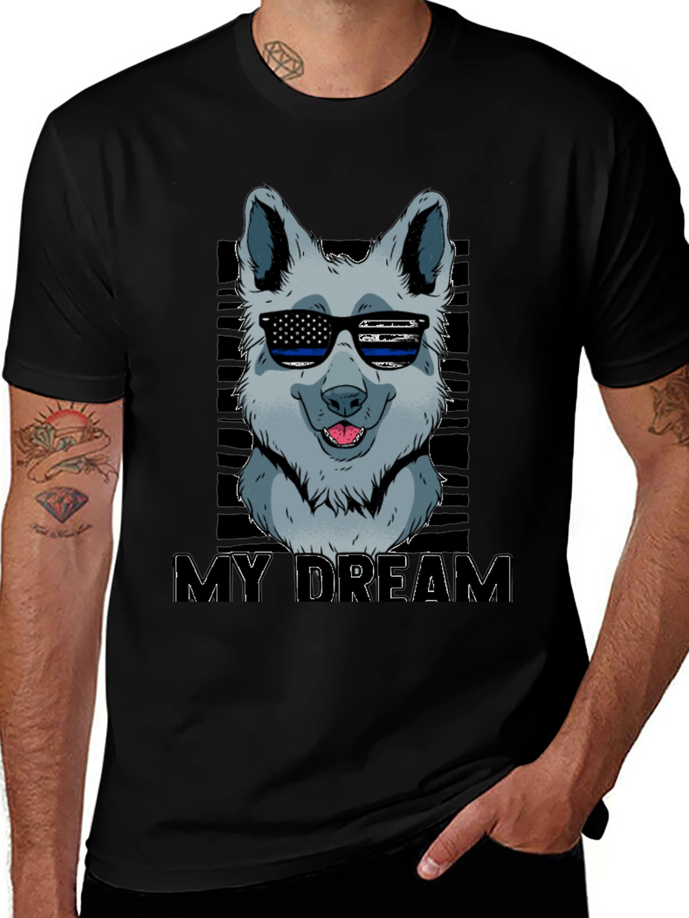 Variant 24 of My Dream Dog Graphic T-Shirt