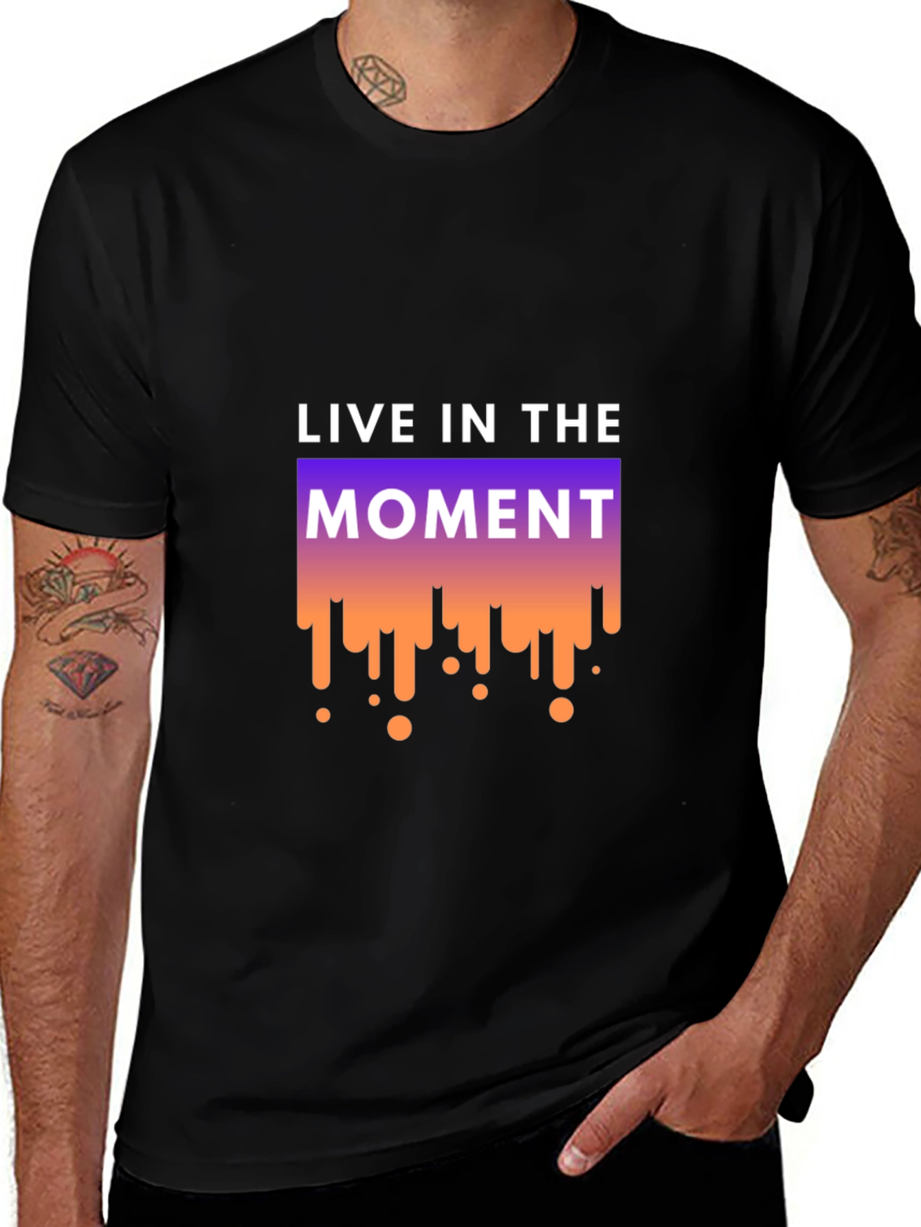 Variant 27 of Live In The Moment Graphic Tee