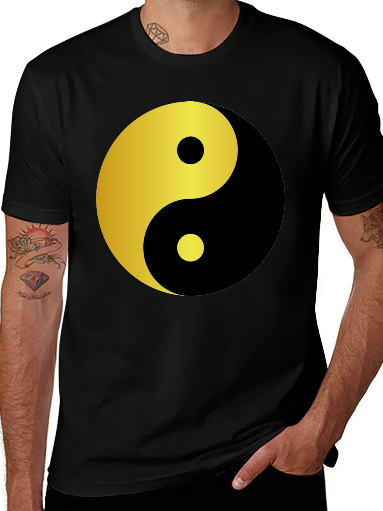 Variant 17 of Yin Yang Graphic Tee - Harmony & Balance