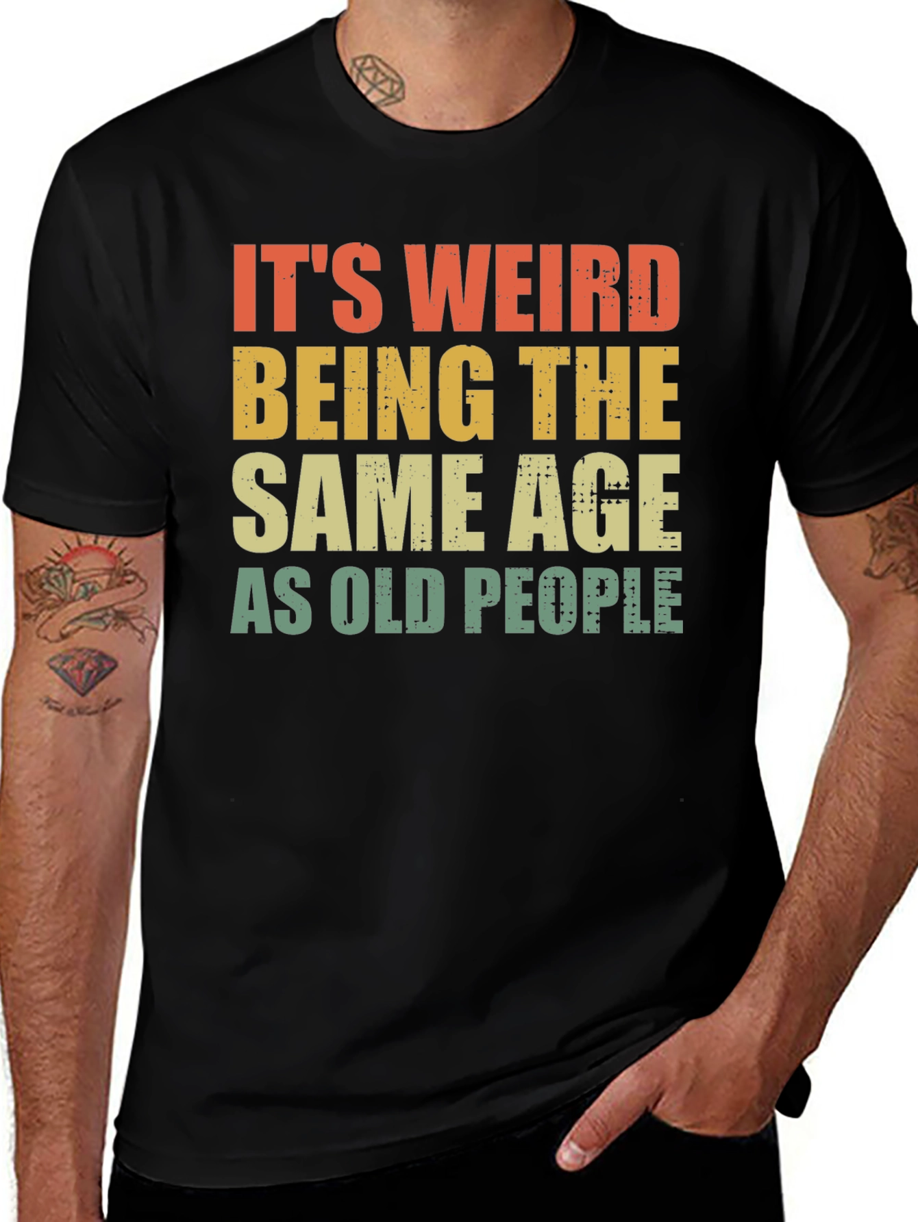 Variant 10 of It's Weird Being the Same Age T-Shirt