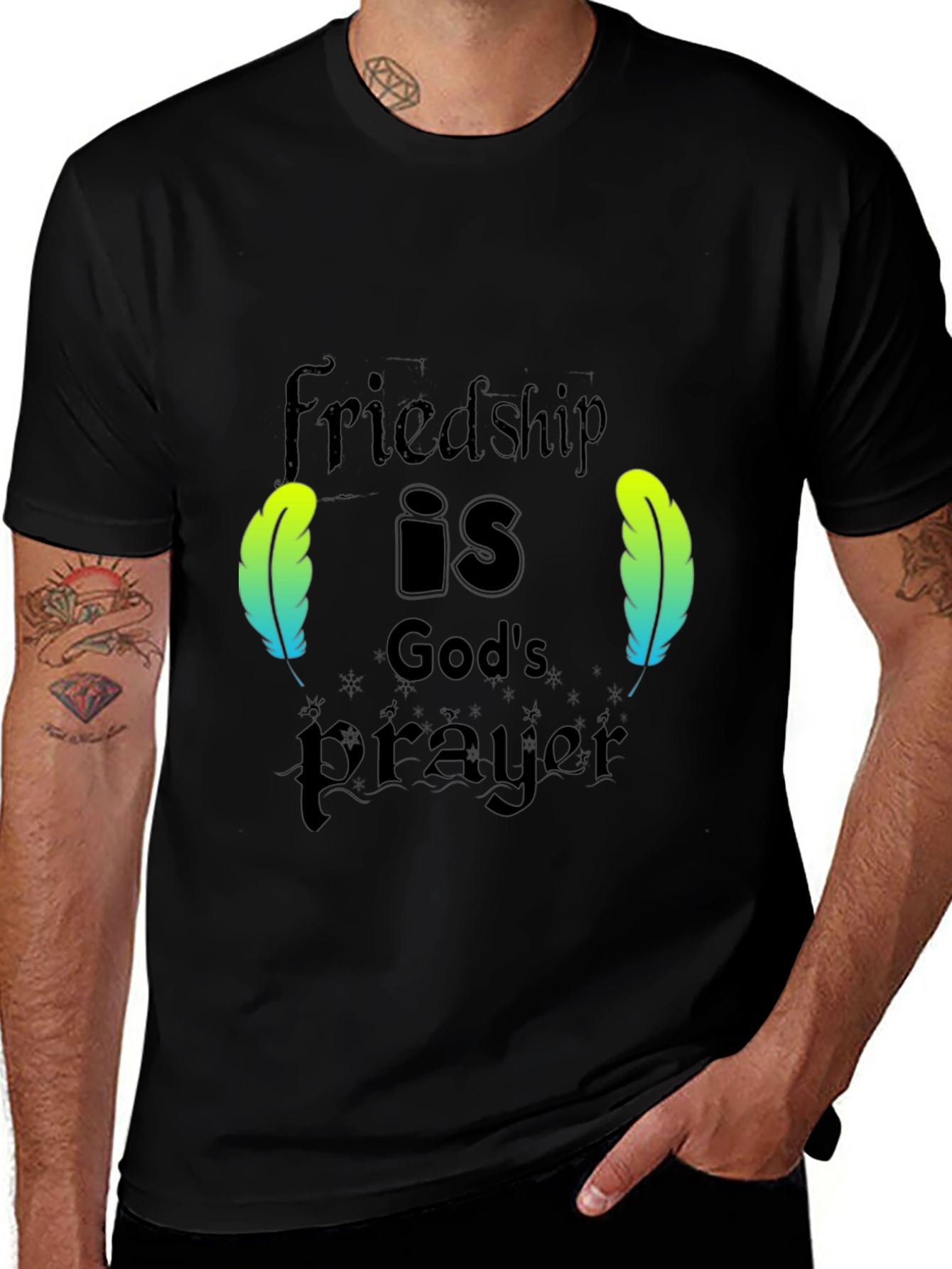 Variant 15 of Friendship Is God's Prayer T-Shirt