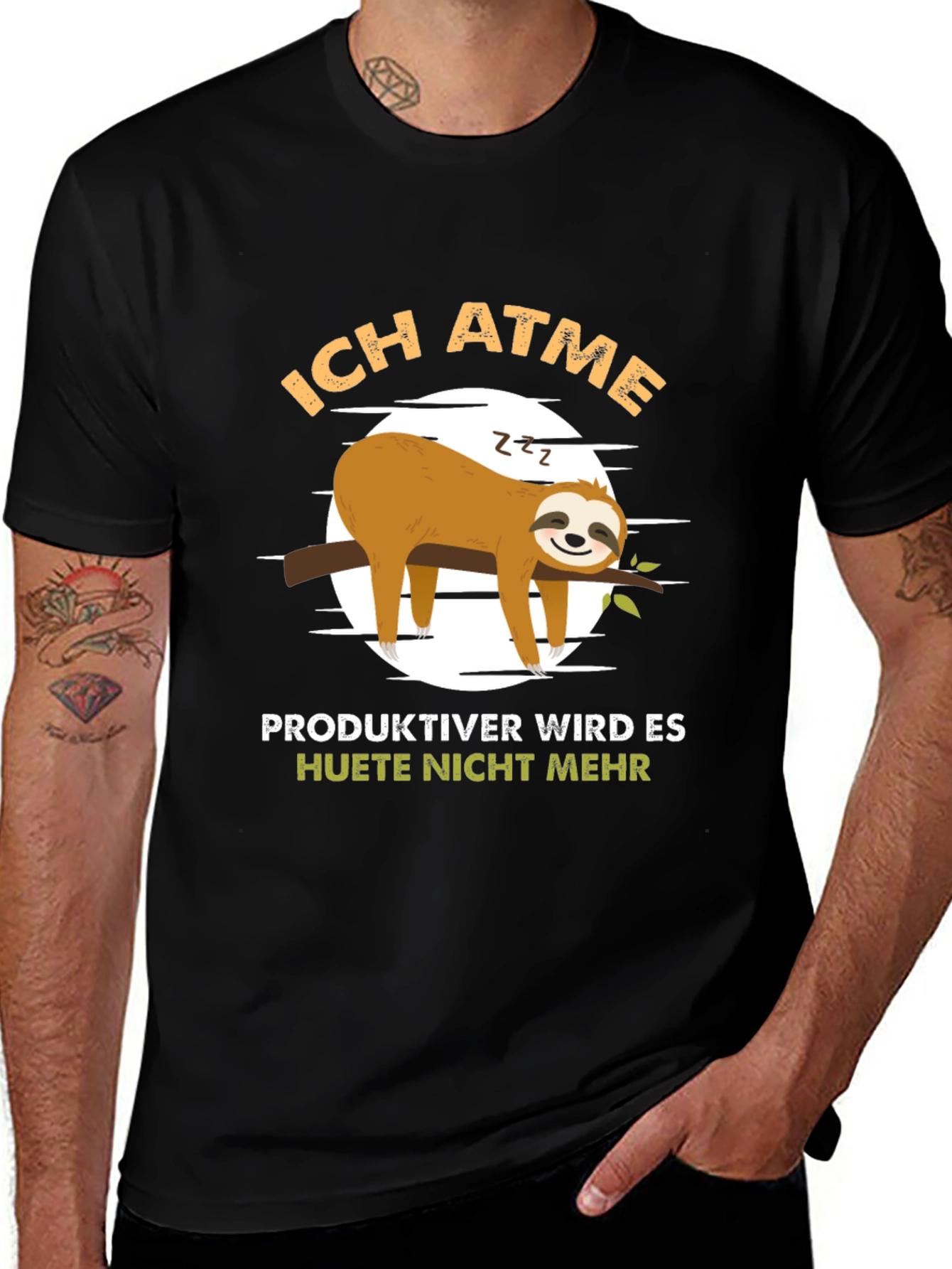 Variant 13 of Ich Atme Sloth T-Shirt