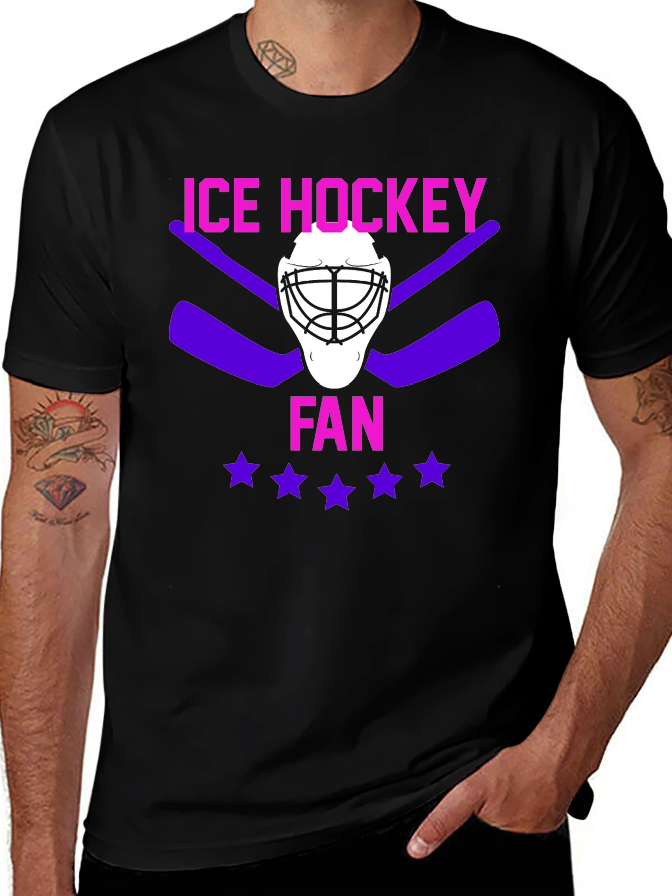 Ice Hockey Fan T-Shirt