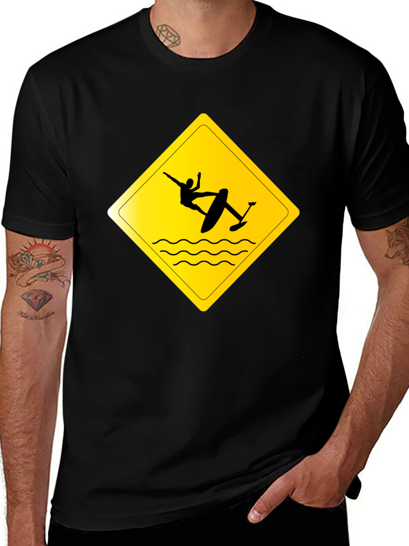 Funny Wing Foiling Surf T-Shirt