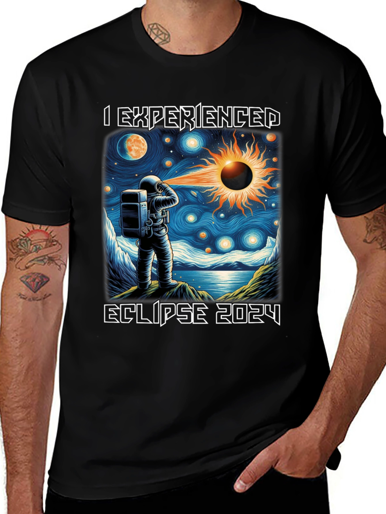 Variant 11 of I Experienced Eclipse 2024 T-Shirt
