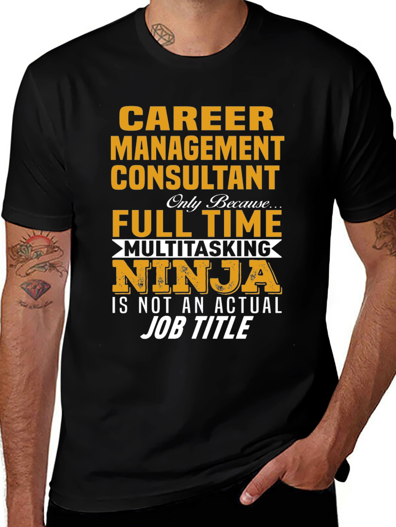 Career Management Consultant Ninja T-Shirt