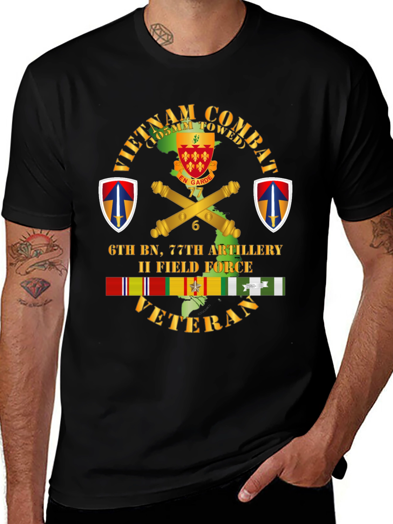 Vietnam Combat Veteran T-Shirt