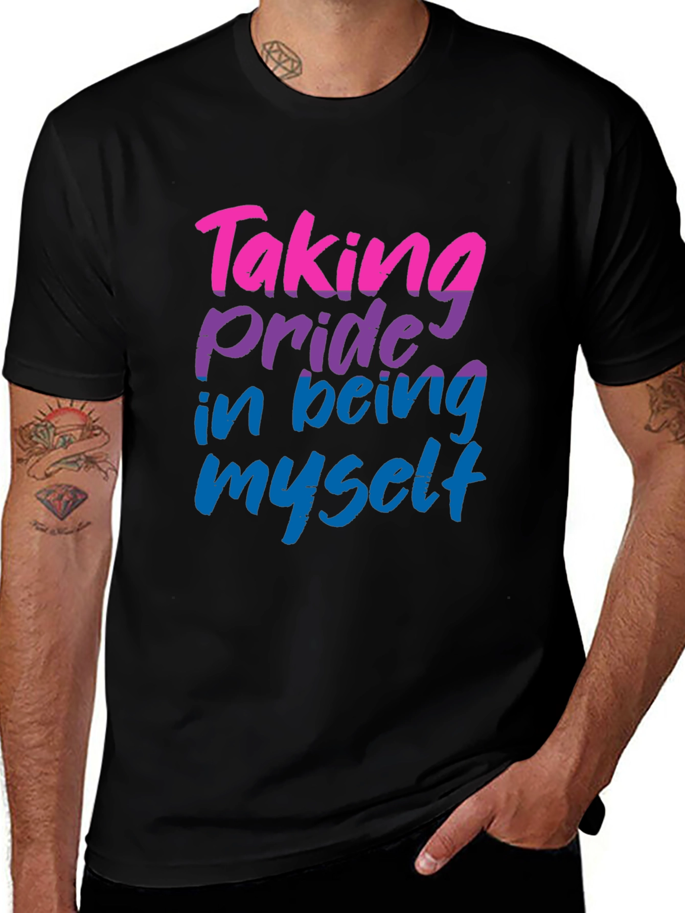 Pride Myself Bi-Color T-Shirt