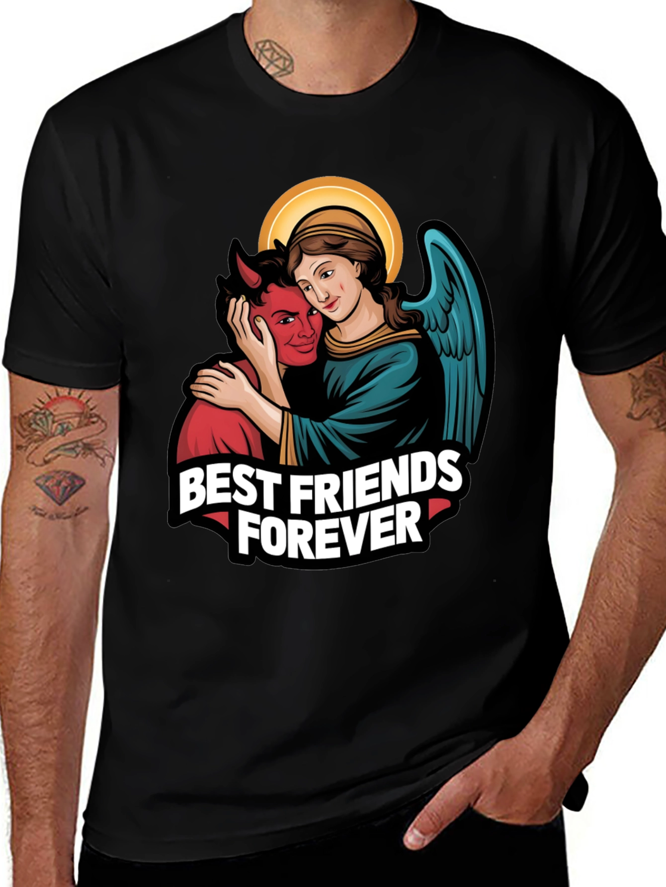 Variant 23 of Best Friends Forever Graphic Tee