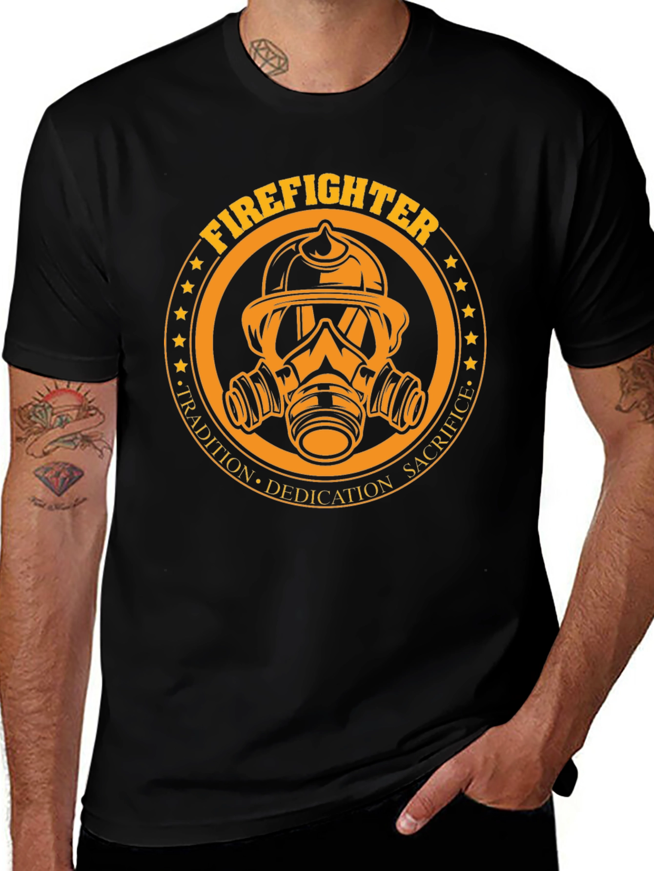Variant 29 of Firefighter Tradition Graphic Tee