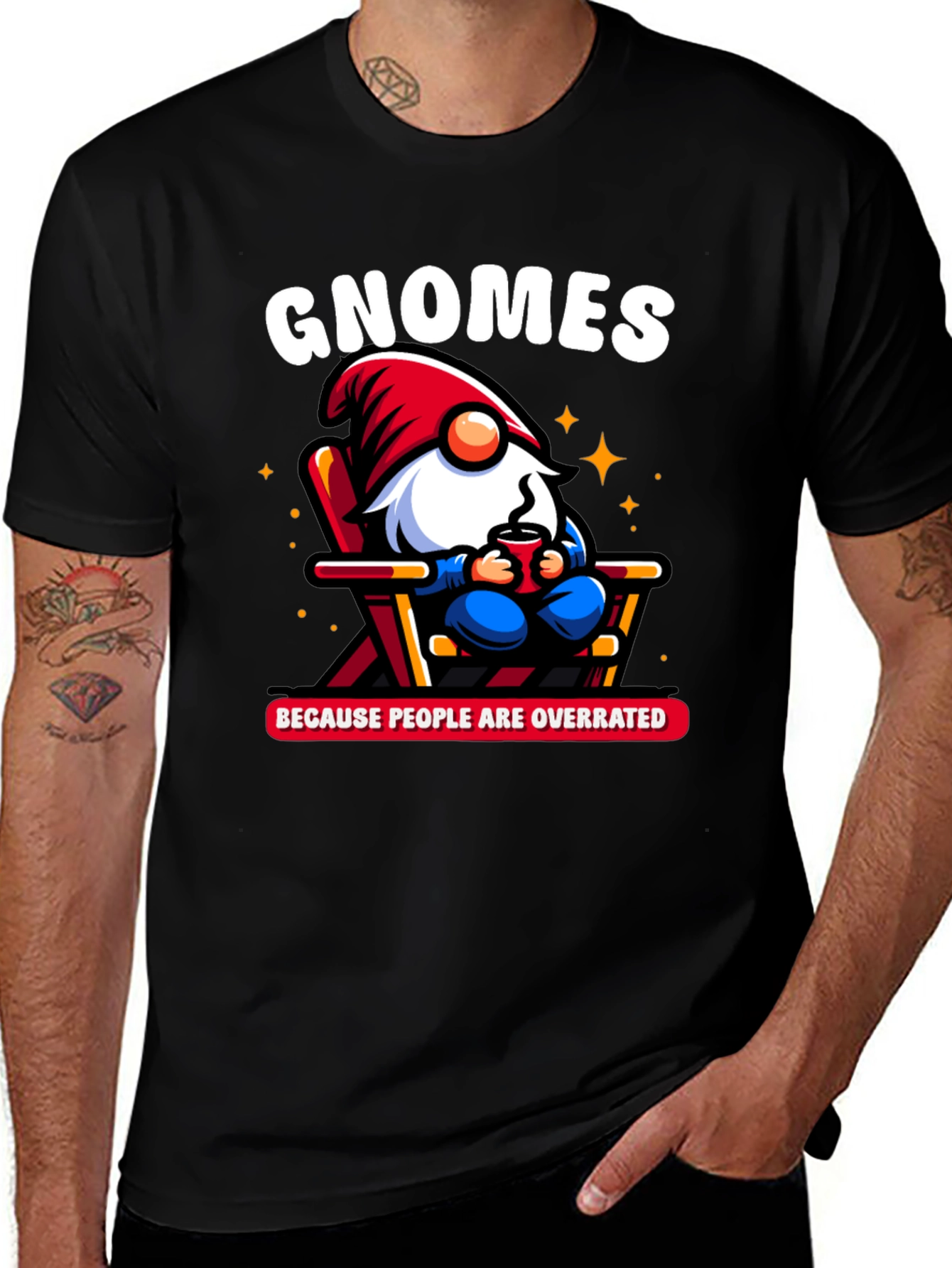 Variant 16 of Gnomes Are Overrated T-Shirt